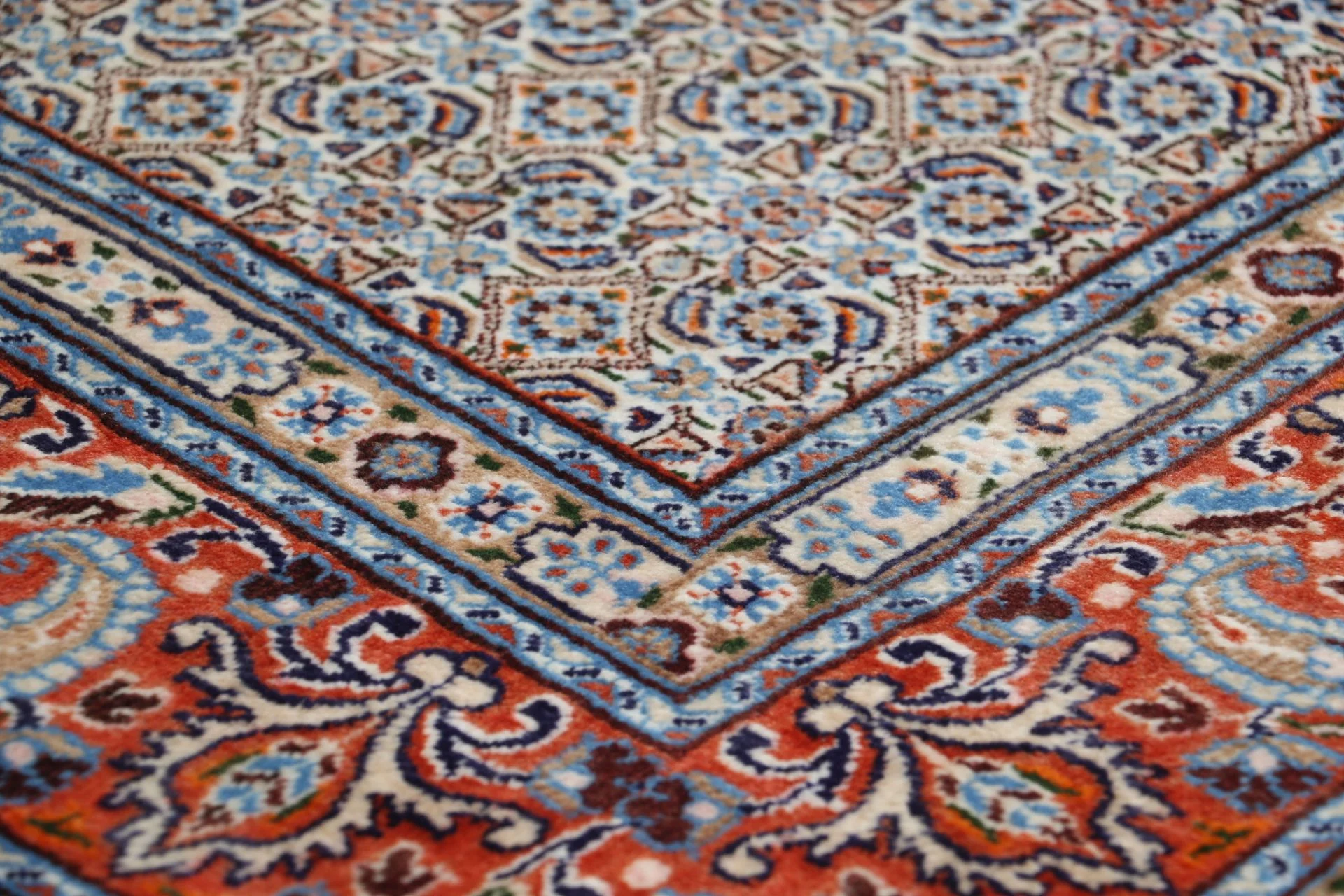 Wool Moud Persian Rug 150 × 250 cm, hand-knotted - Image 5