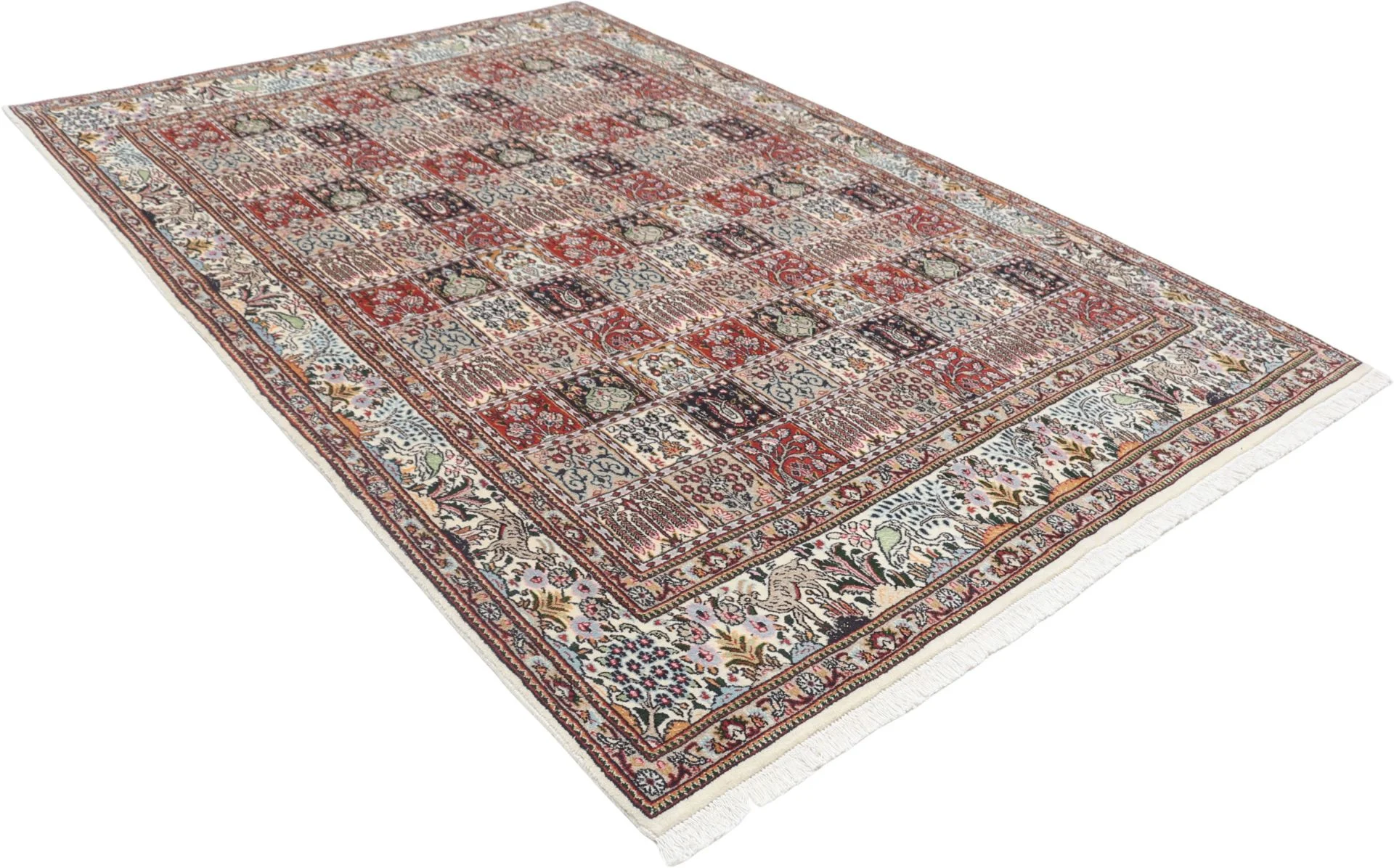Wool Moud Persian Rug 165 × 240 cm, hand-knotted - Image 4