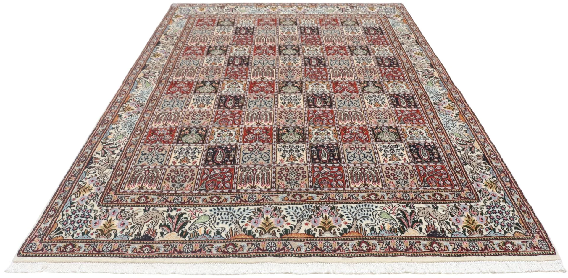 Wool Moud Persian Rug 165 × 240 cm, hand-knotted - Image 7