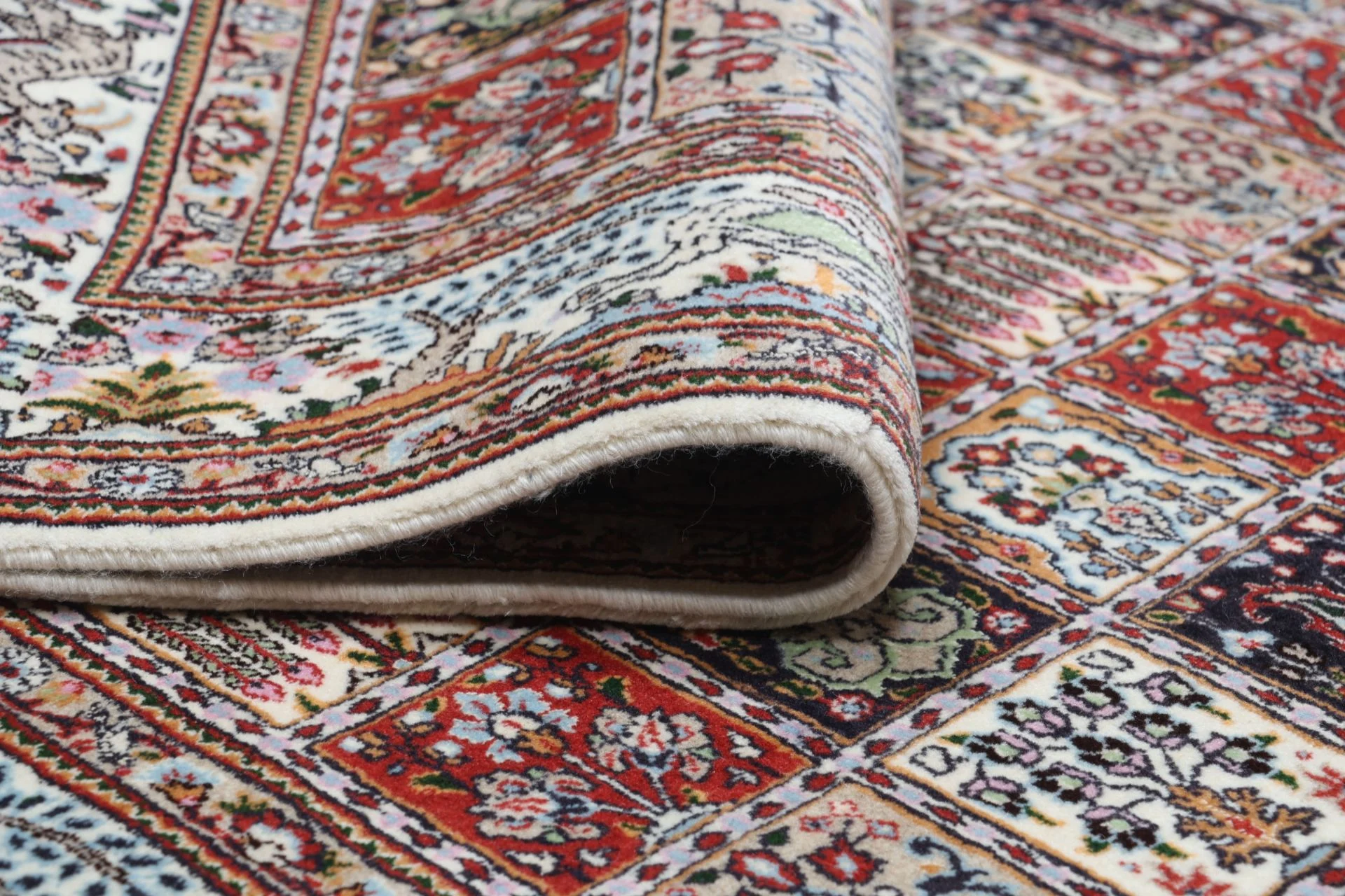 Wool Moud Persian Rug 165 × 240 cm, hand-knotted - Image 10