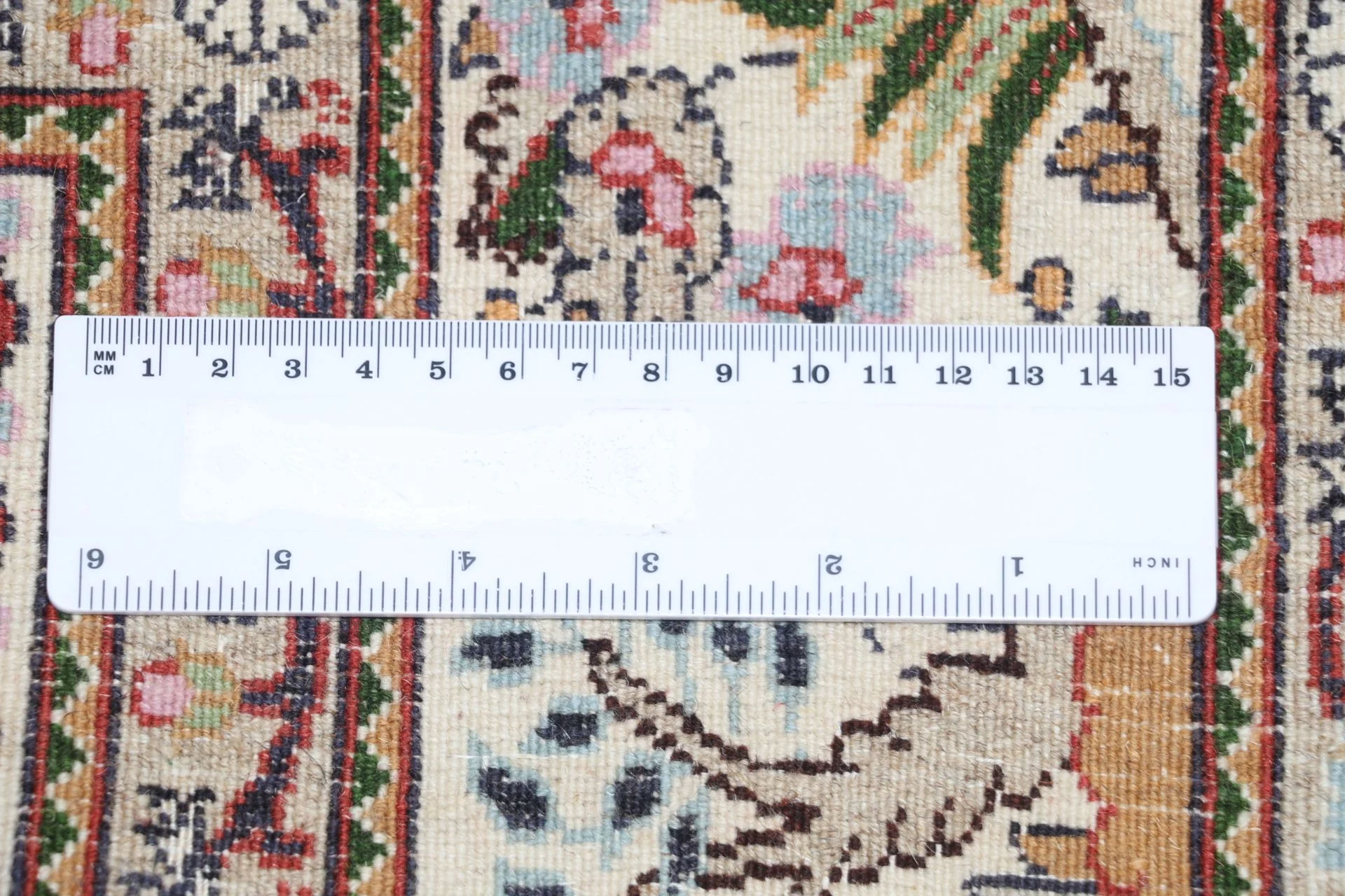 Wool Moud Persian Rug 165 × 240 cm, hand-knotted - Image 11
