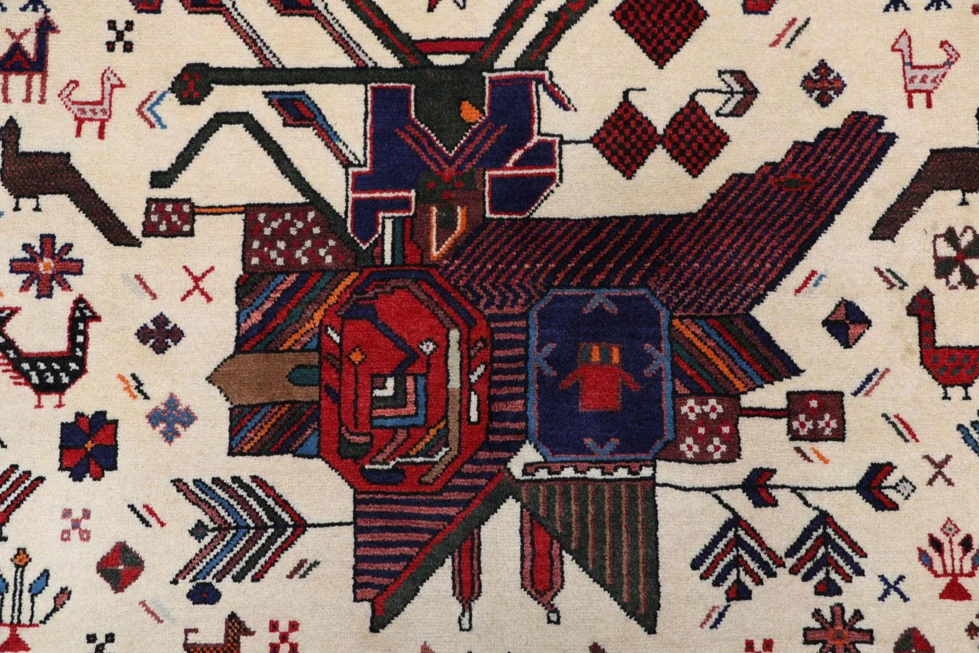 Hand-Knotted Persian Rug, 162 × 237 cm, Wool - Image 9