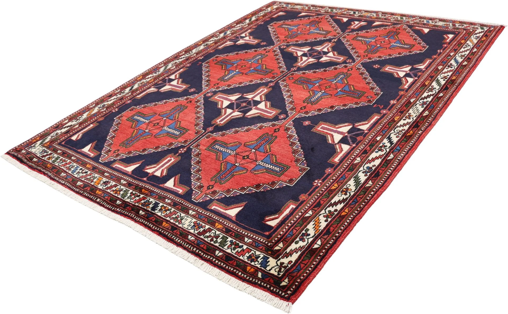 Persian Rug 168 × 222 cm in Wool, hand-knotted - Image 3