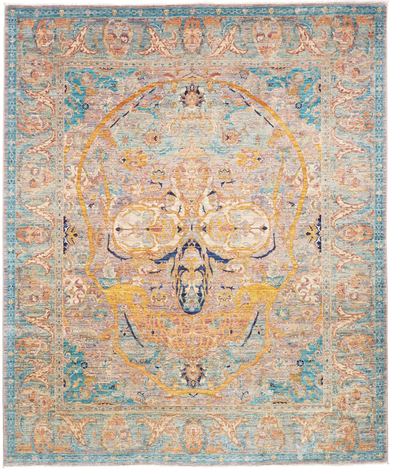Samarkand Pakistani Rug 201 × 241 cm in Wool, hand-knotted
