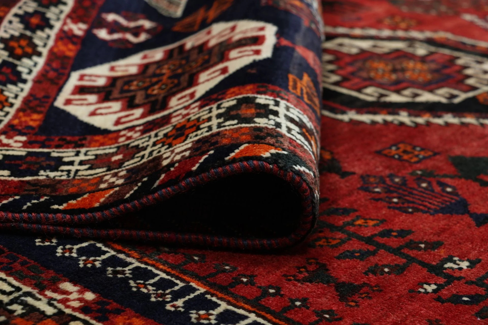 Shiraz Persian Rug 155 × 255 cm in Wool, hand-knotted - Image 10