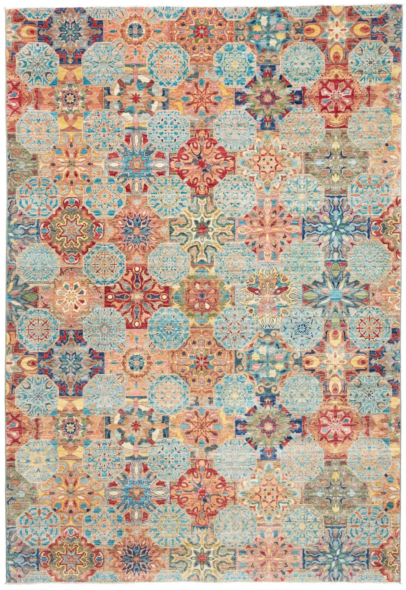 Samarkand Pakistani Rug 203 × 294 cm in Wool, hand-knotted