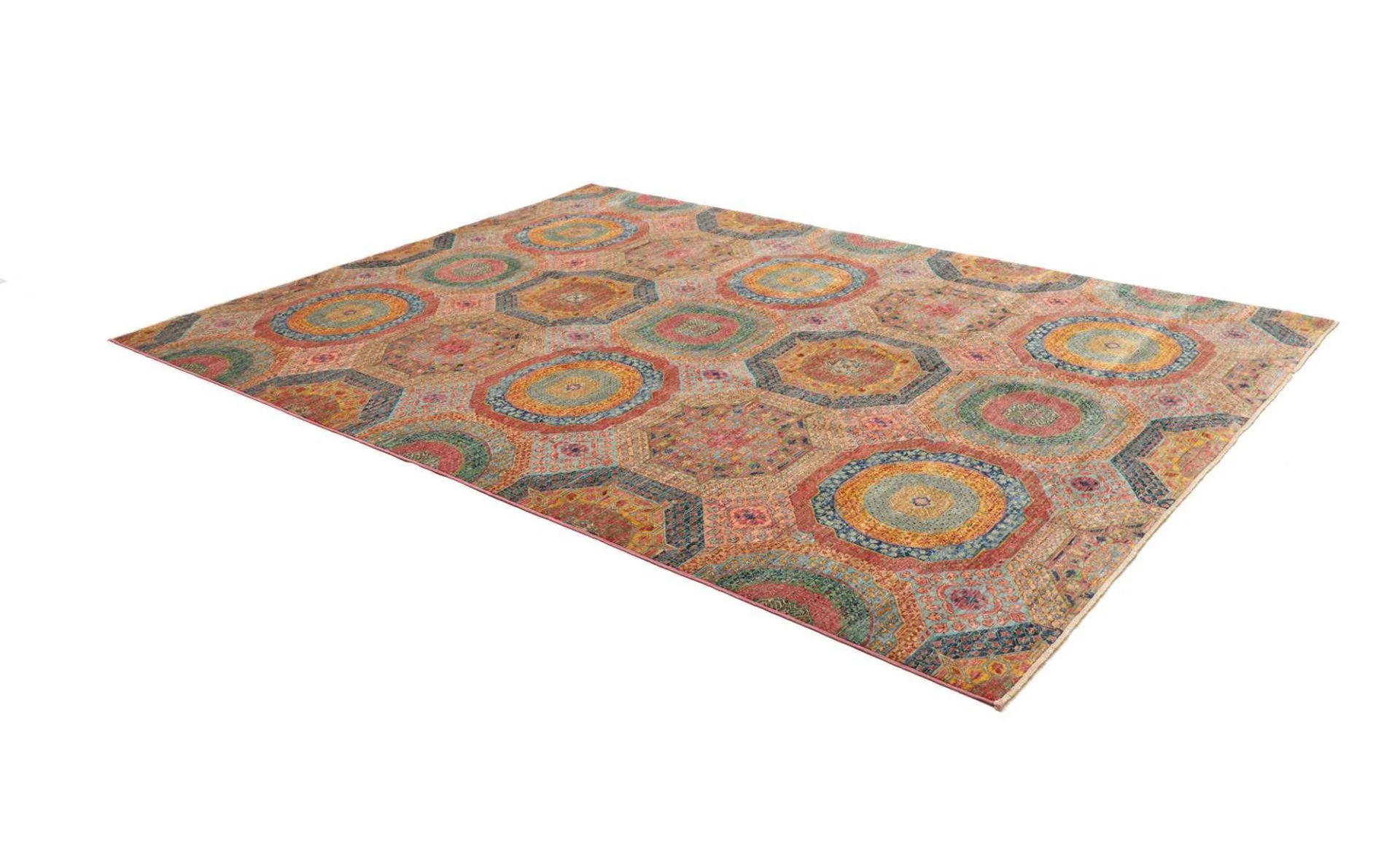 Mamluk Pakistani Rug 205 × 287 cm in Wool, hand-knotted - Image 3