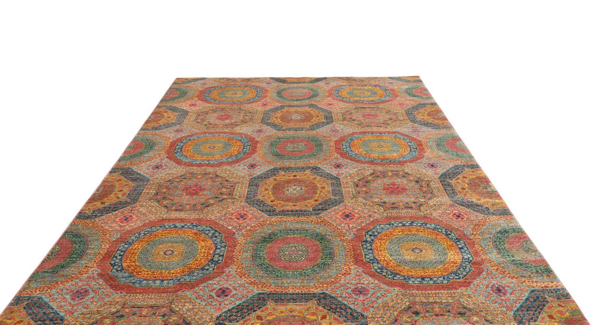 Mamluk Pakistani Rug 205 × 287 cm in Wool, hand-knotted - Image 4