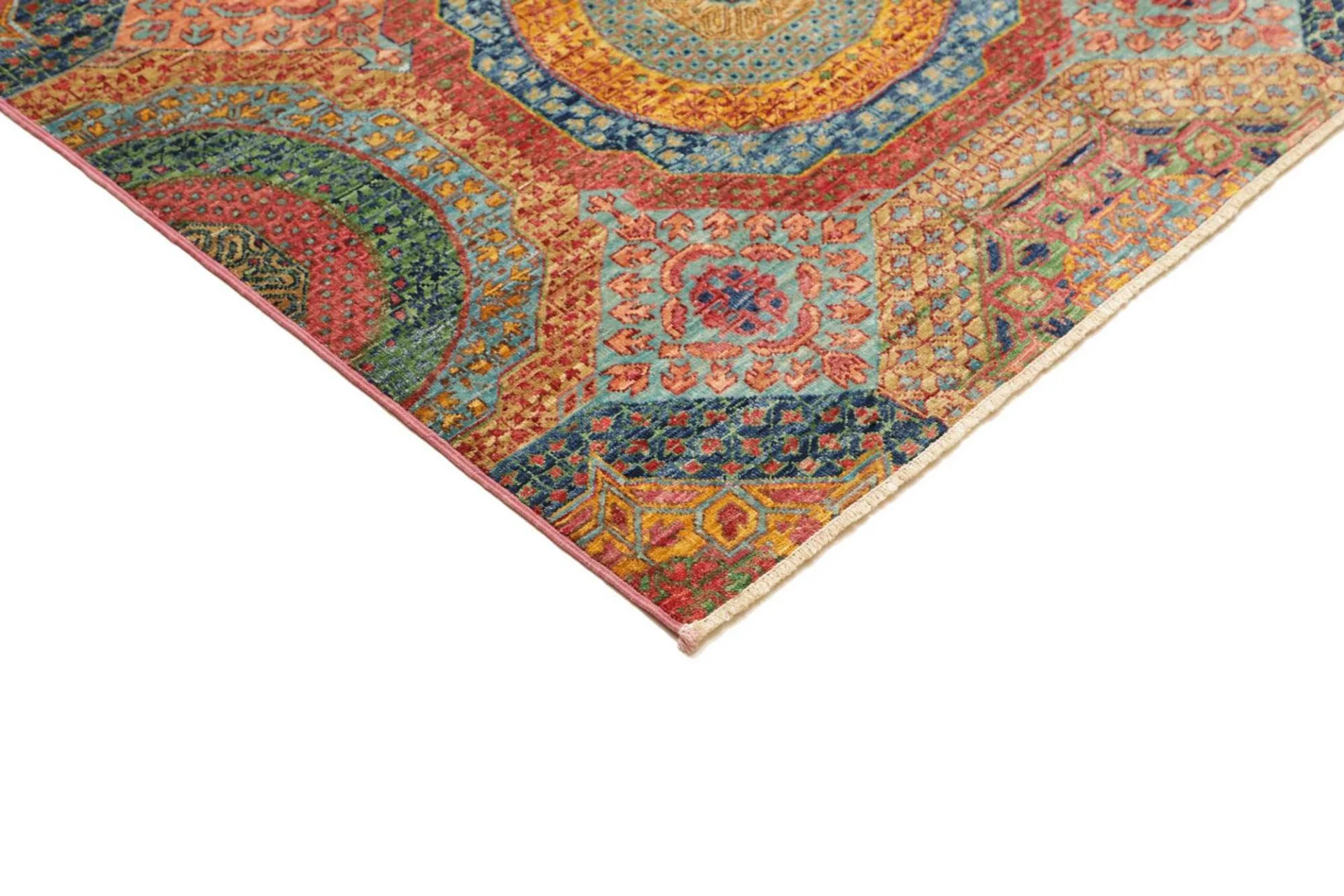 Mamluk Pakistani Rug 205 × 287 cm in Wool, hand-knotted - Image 5