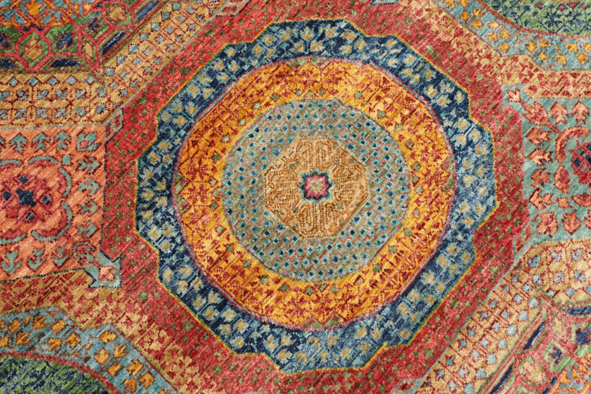 Mamluk Pakistani Rug 205 × 287 cm in Wool, hand-knotted - Image 6
