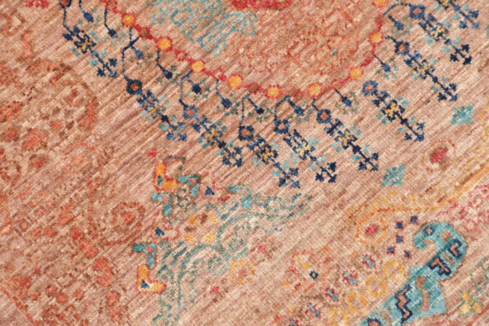 Samarkand Pakistani Rug 81 × 295 cm in Wool, hand-knotted - Image 6