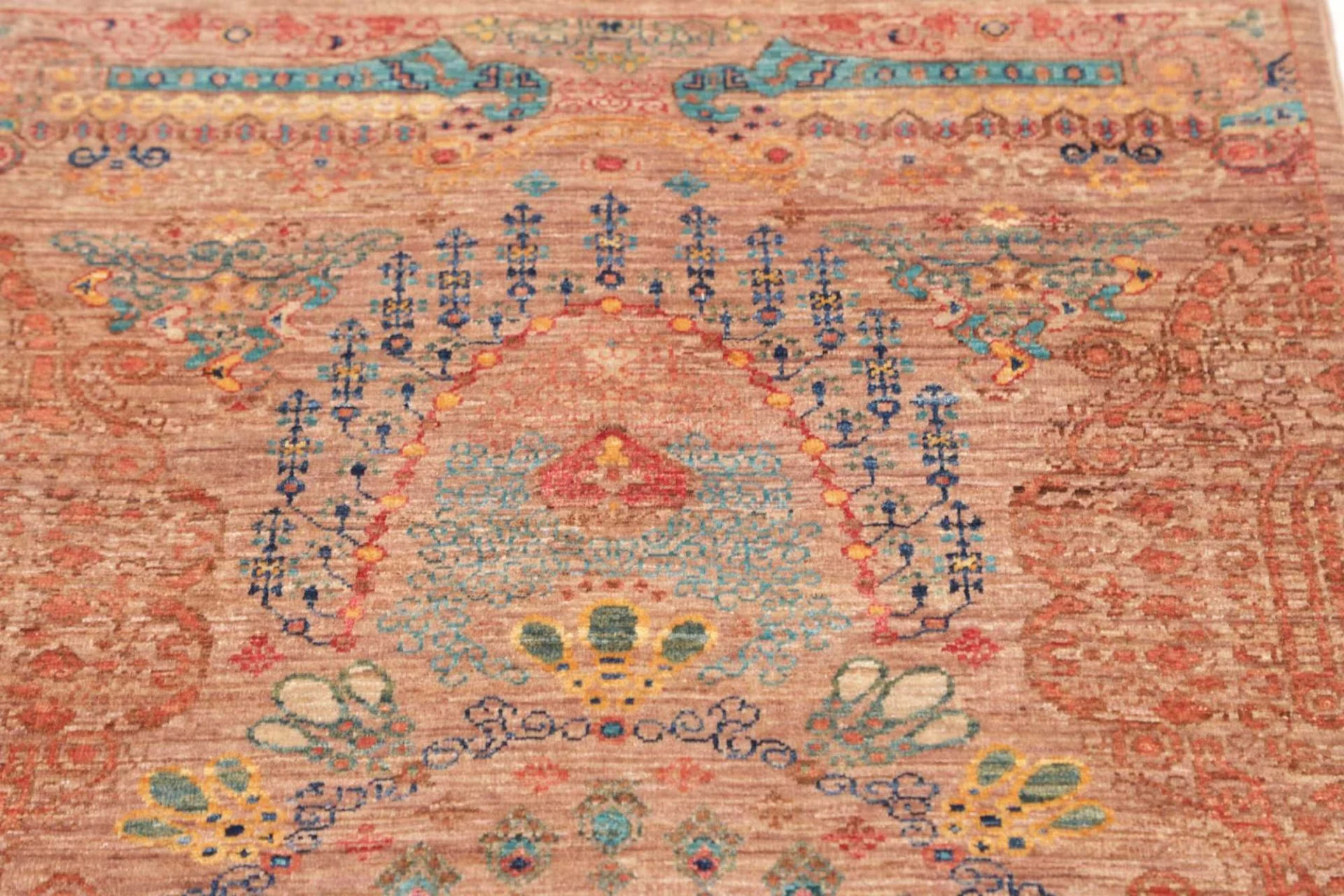 Samarkand Pakistani Rug 81 × 295 cm in Wool, hand-knotted - Image 7