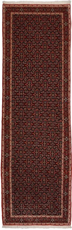 Bijar Persian Rug 96 × 298 cm in Wool, hand-knotted