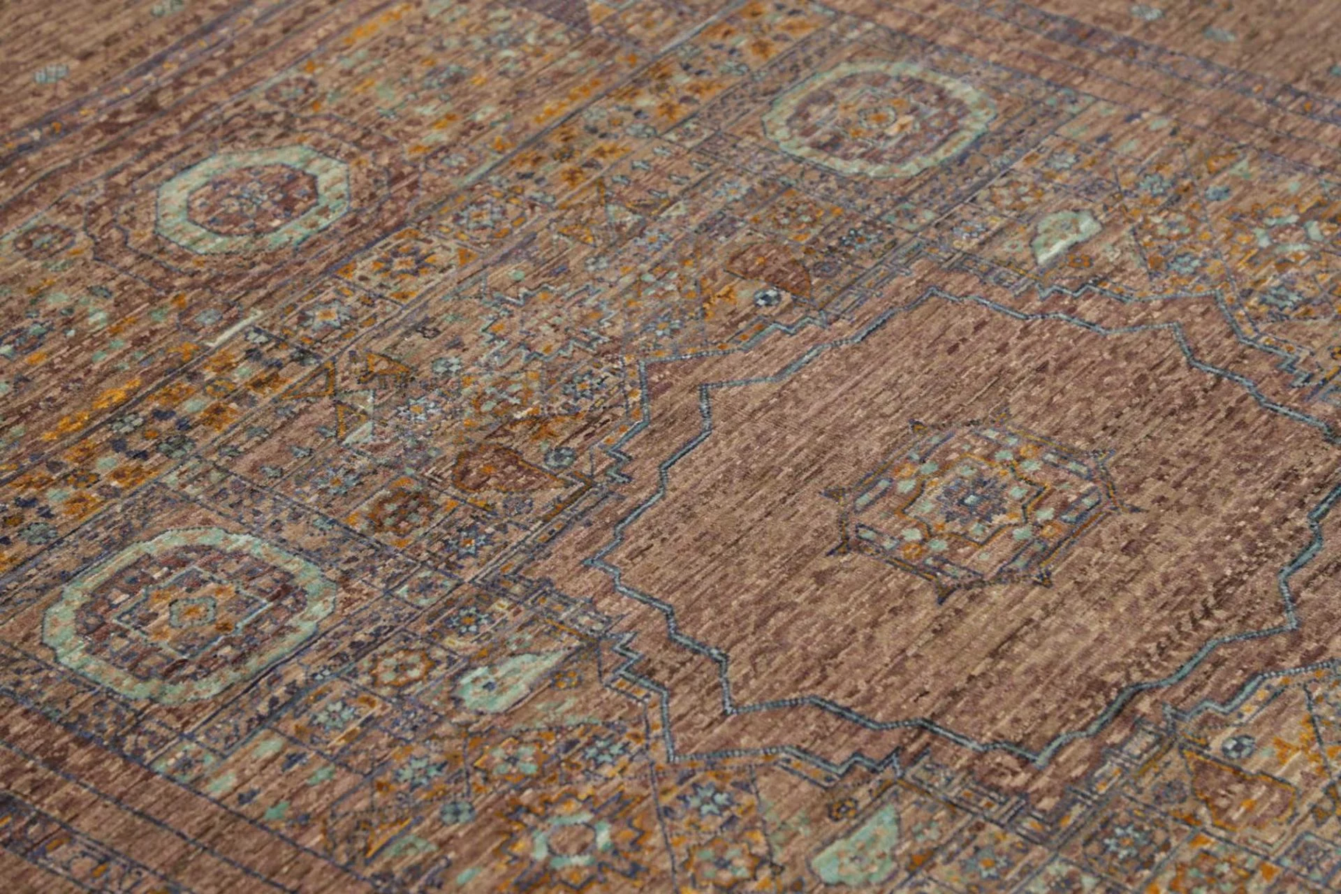 Mamluk Pakistani Rug 152 × 197 cm in Wool, hand-knotted - Image 6