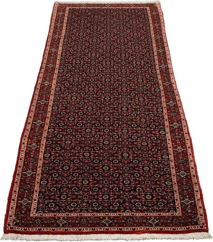 Alternative view of Bijar Persian Rug 96 × 298 cm in Wool, hand-knotted