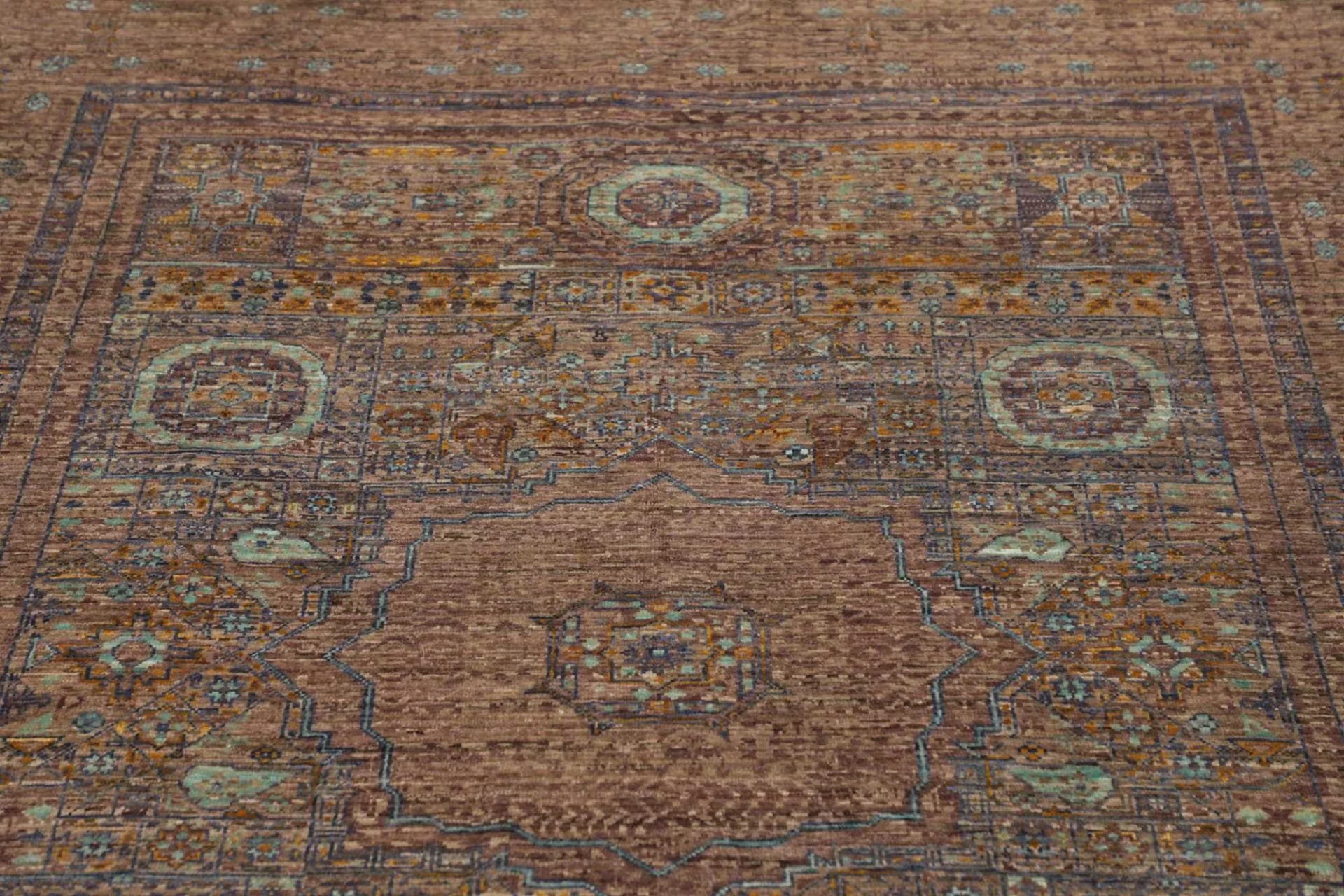 Mamluk Pakistani Rug 152 × 197 cm in Wool, hand-knotted - Image 7