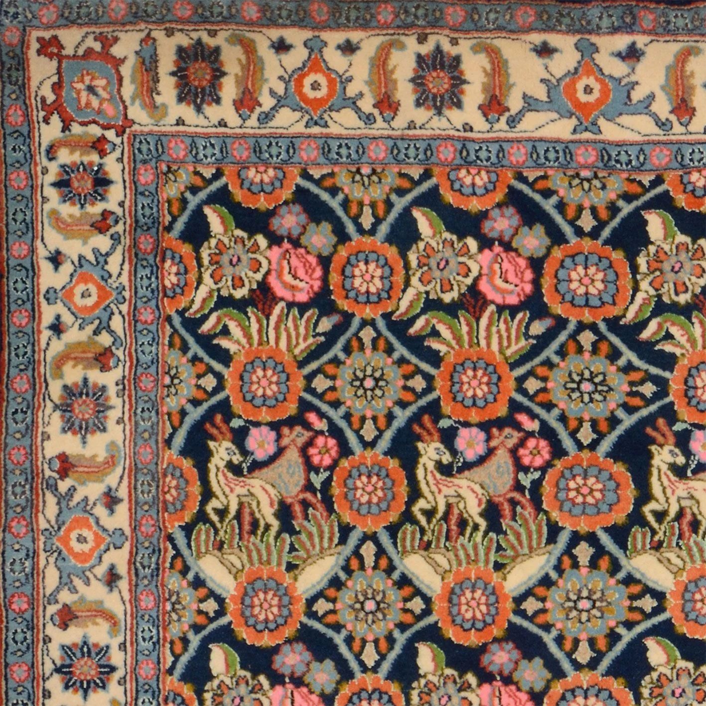 Wool Sarouk Persian Rug 126 × 195 cm, hand-knotted - Image 4