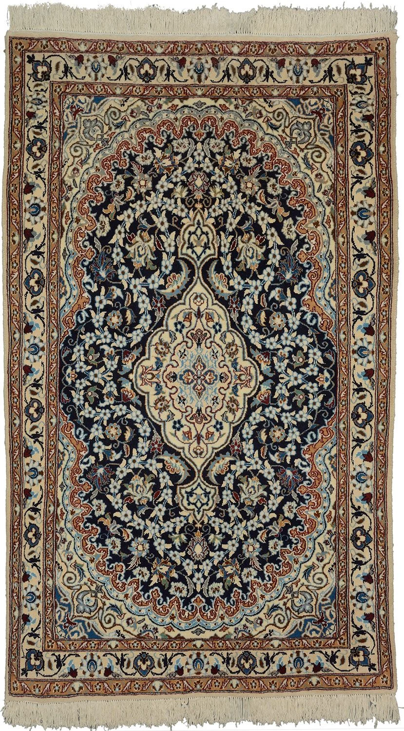 Wool Nain Persian Rug 120 × 204 cm, hand-knotted