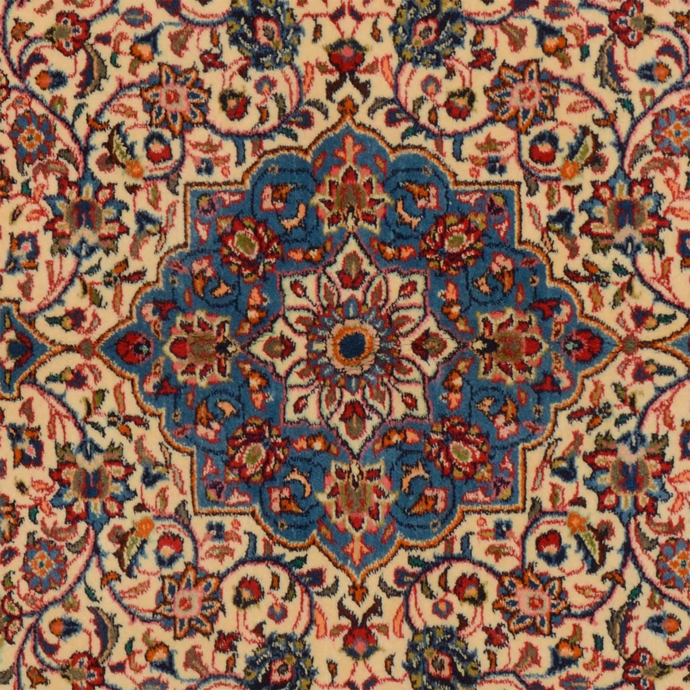 Sarouk Persian Rug 138 × 215 cm in Wool, hand-knotted - Image 4