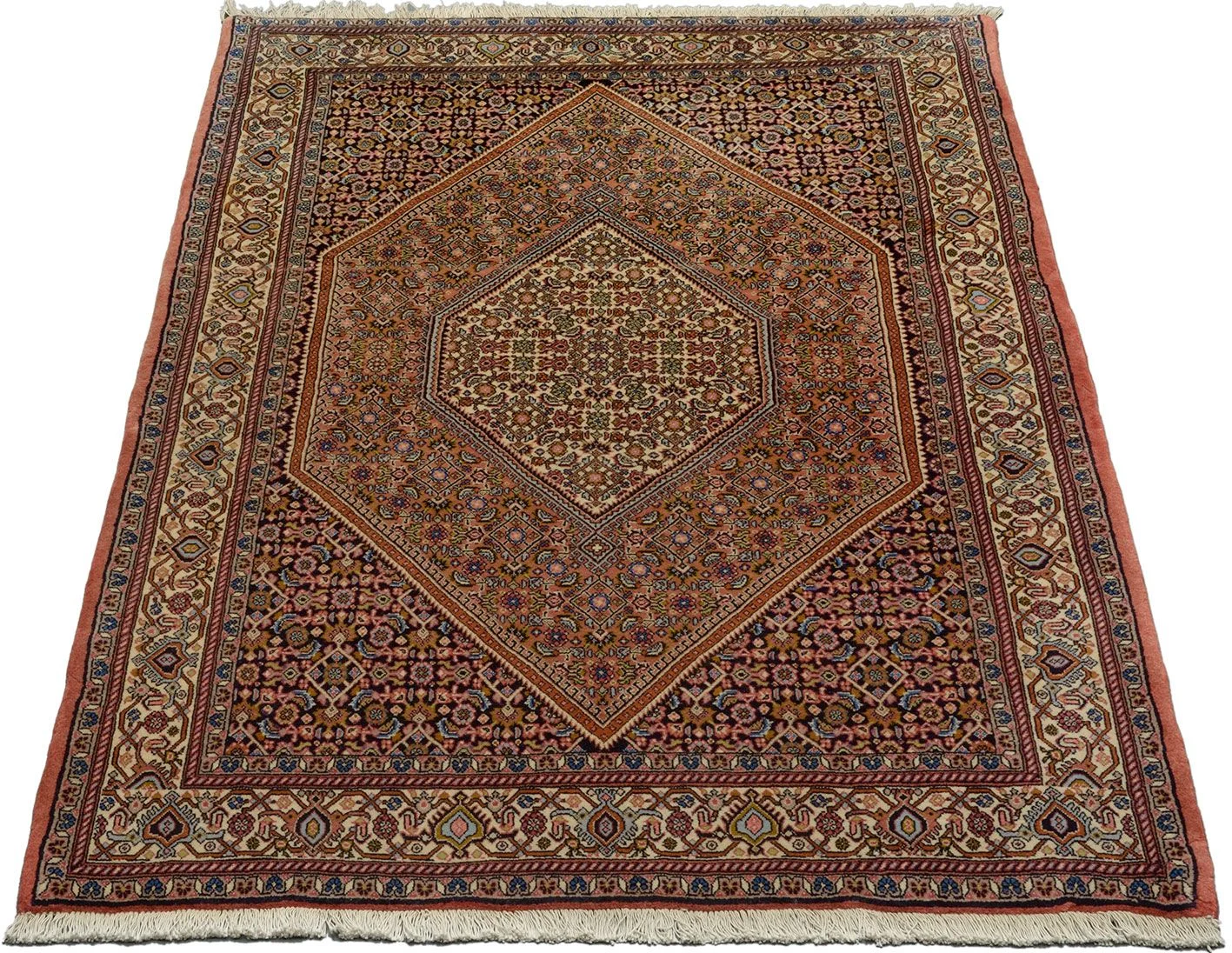 Alternative view of Bijar Persian Rug 120 × 176 cm in Wool, hand-knotted