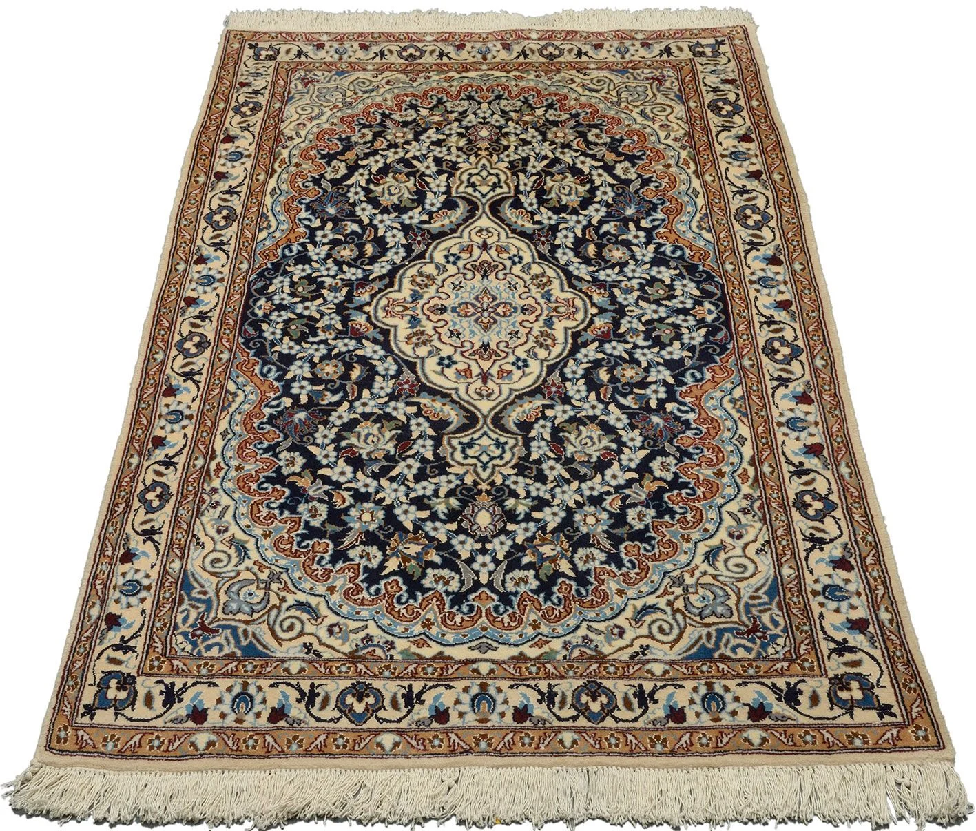 Alternative view of Wool Nain Persian Rug 120 × 204 cm, hand-knotted