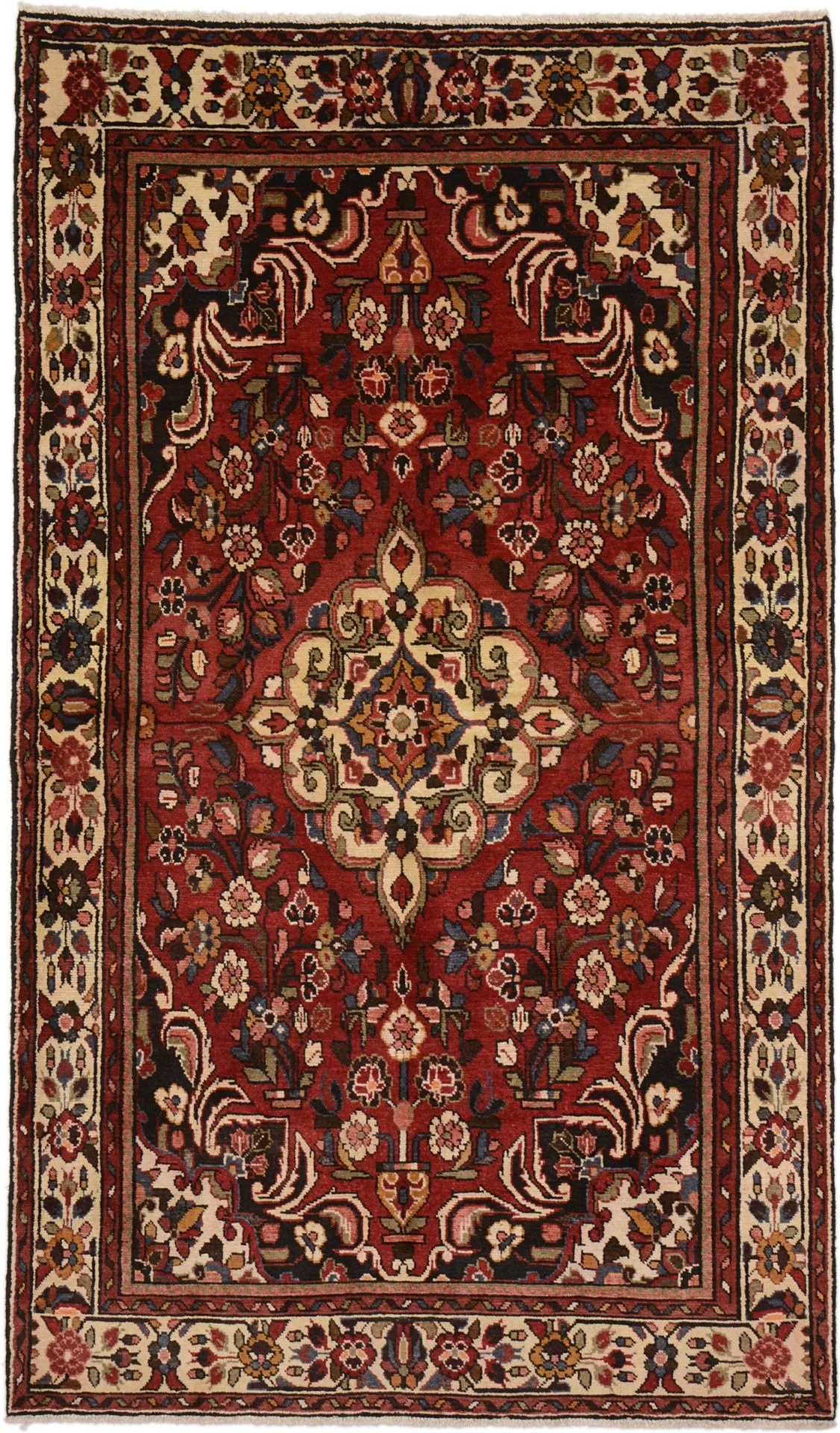 Hand-Knotted Persian Rug, 154 × 263 cm, Wool