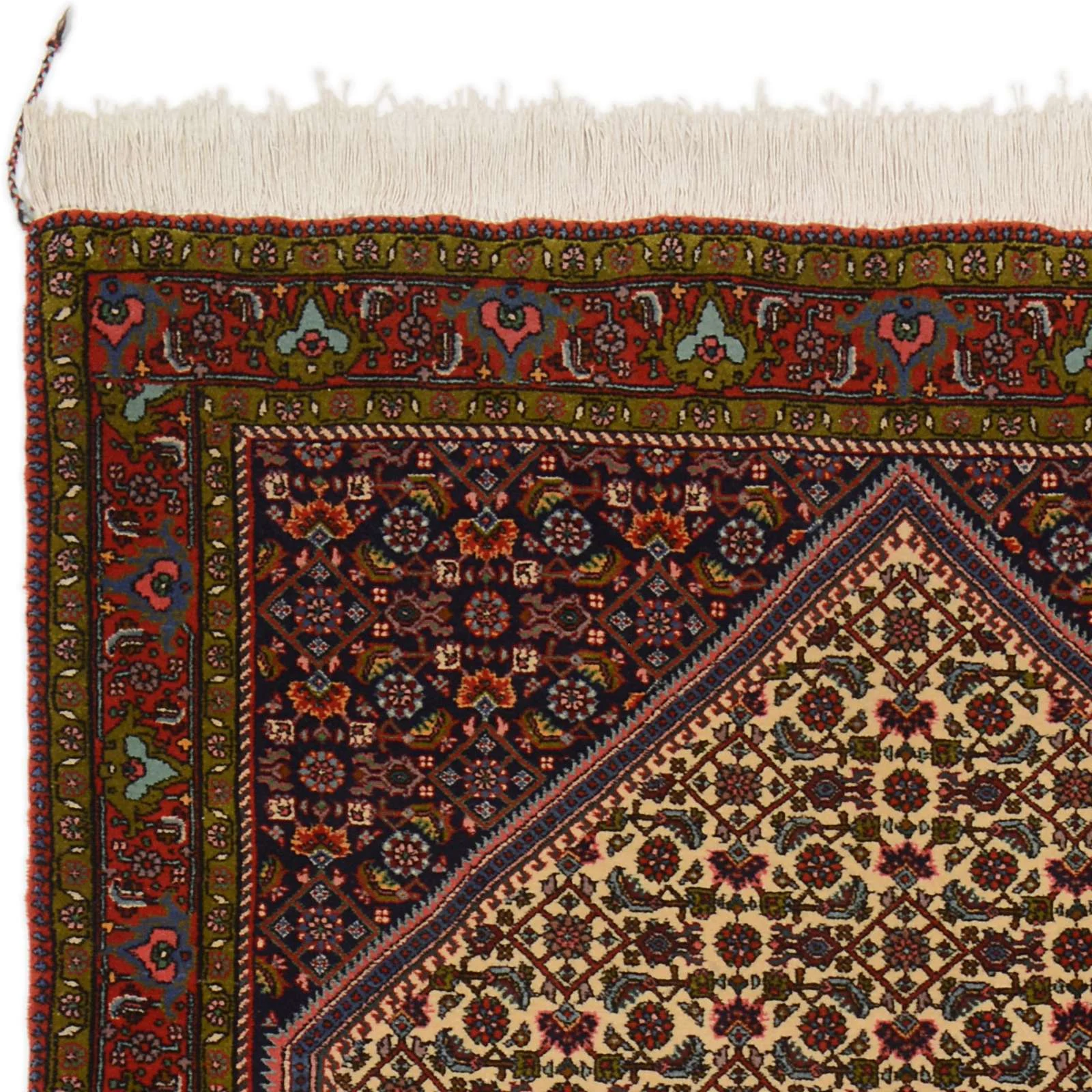 Hand-Knotted Bijar Persian Rug, 114 × 177 cm, Wool - Image 6