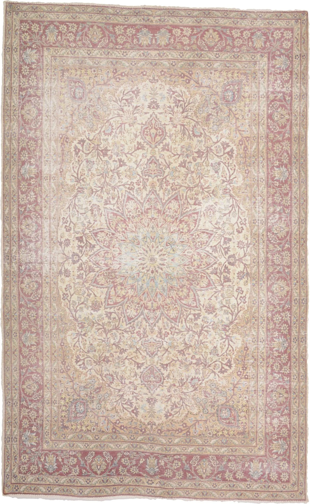 Pakistani Rug 135 × 217 cm in Wool, hand-knotted