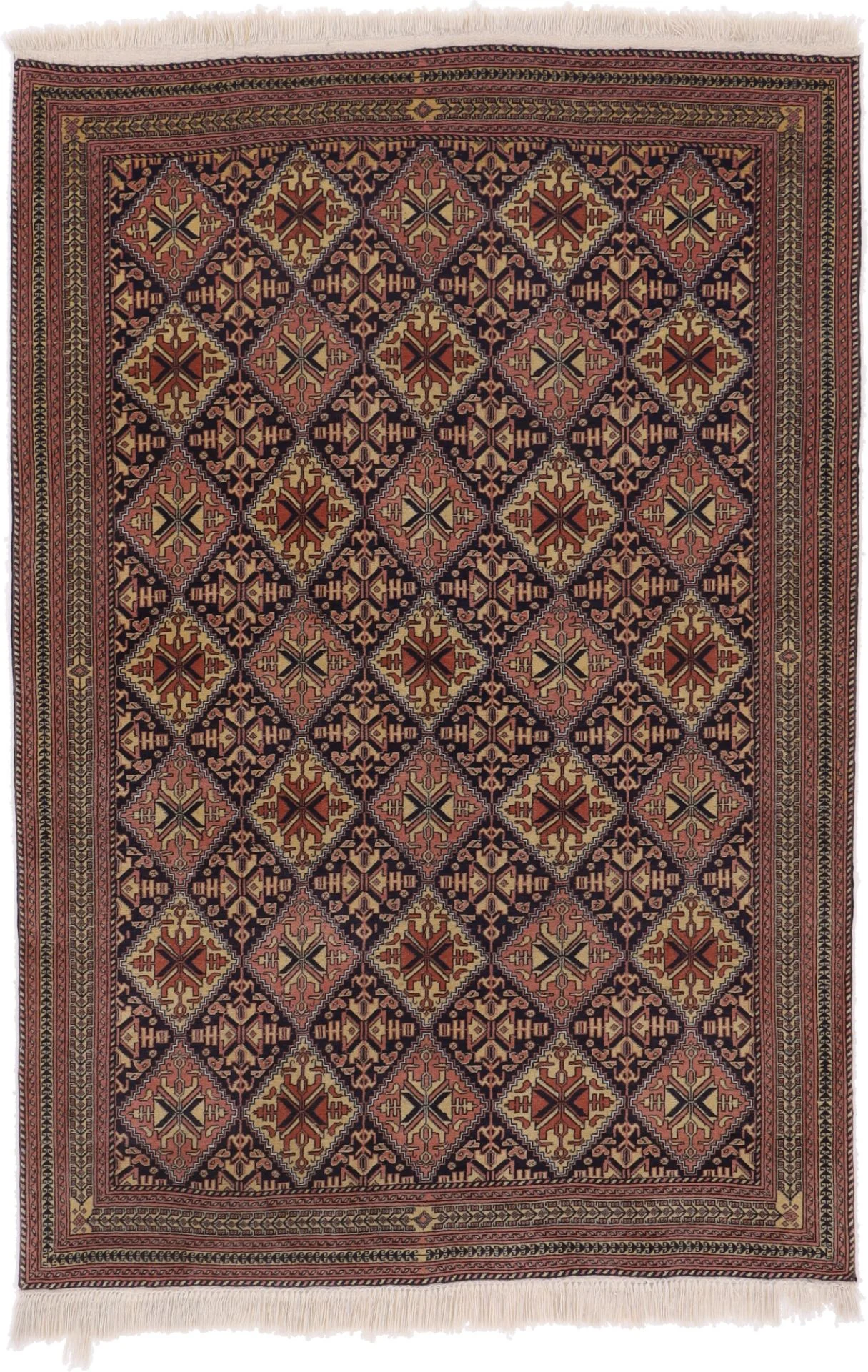 Wool Tabriz Persian Rug 125 × 183 cm, hand-knotted