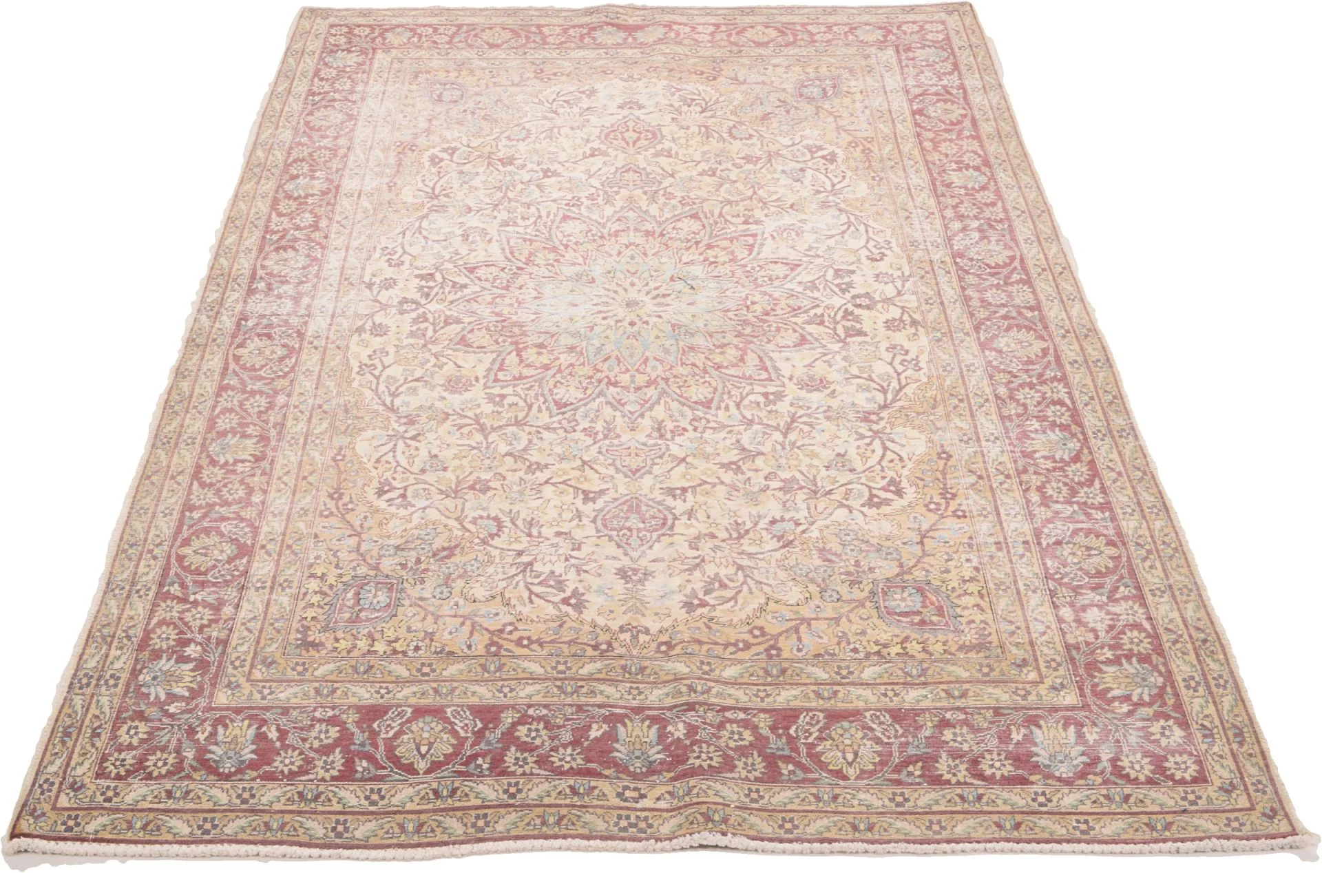 Alternative view of Pakistani Rug 135 × 217 cm in Wool, hand-knotted