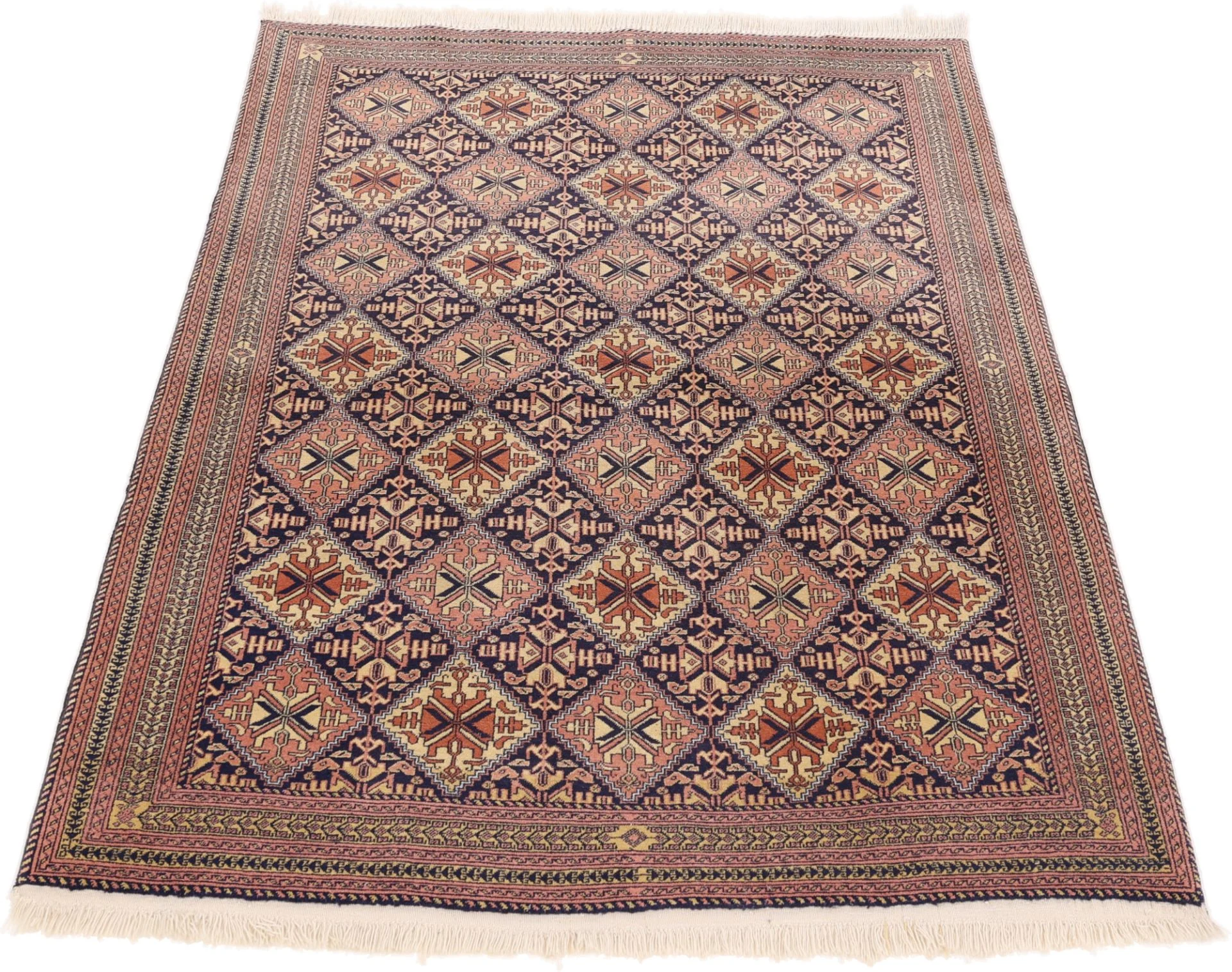 Alternative view of Wool Tabriz Persian Rug 125 × 183 cm, hand-knotted