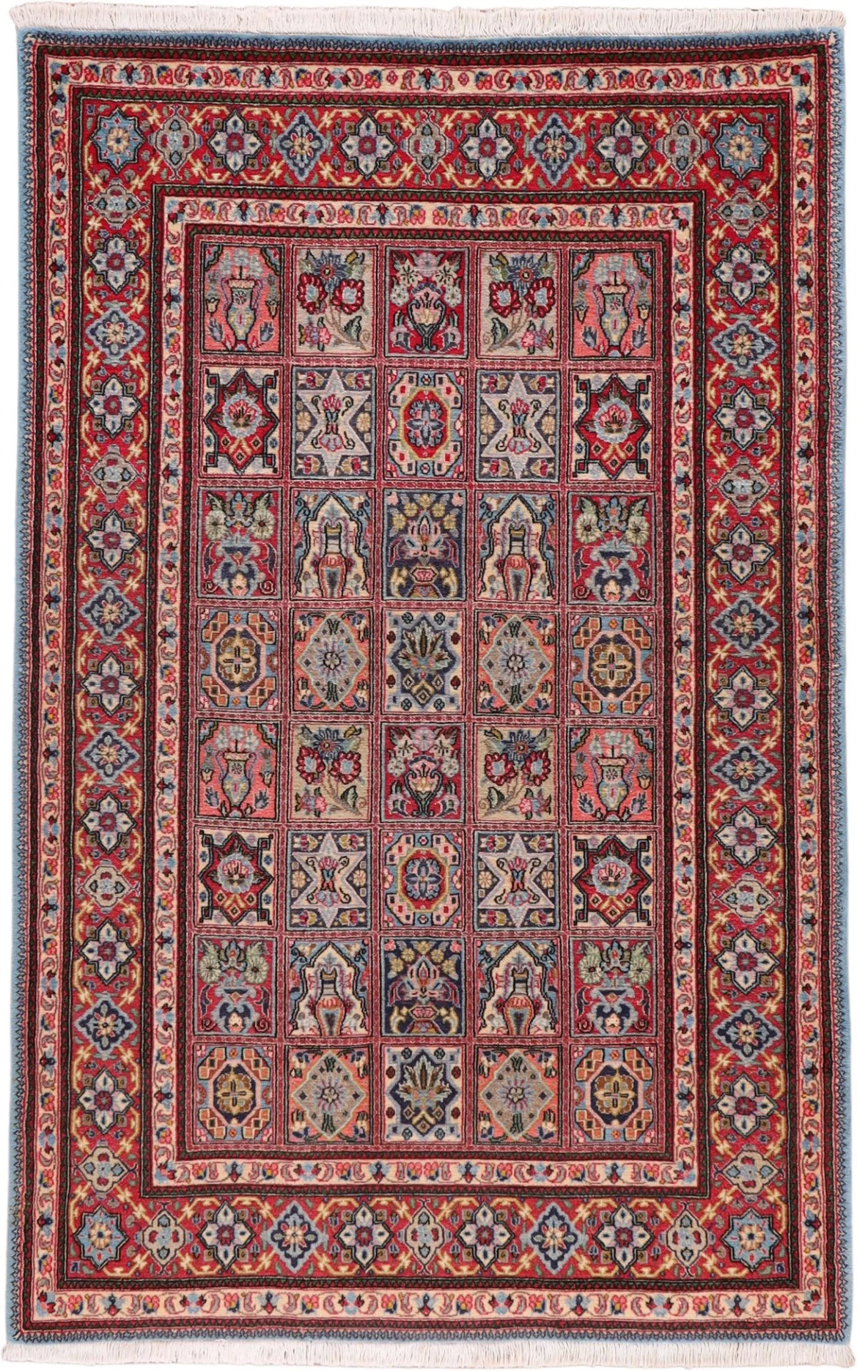 Wool Qom Persian Rug 118 × 185 cm, hand-knotted