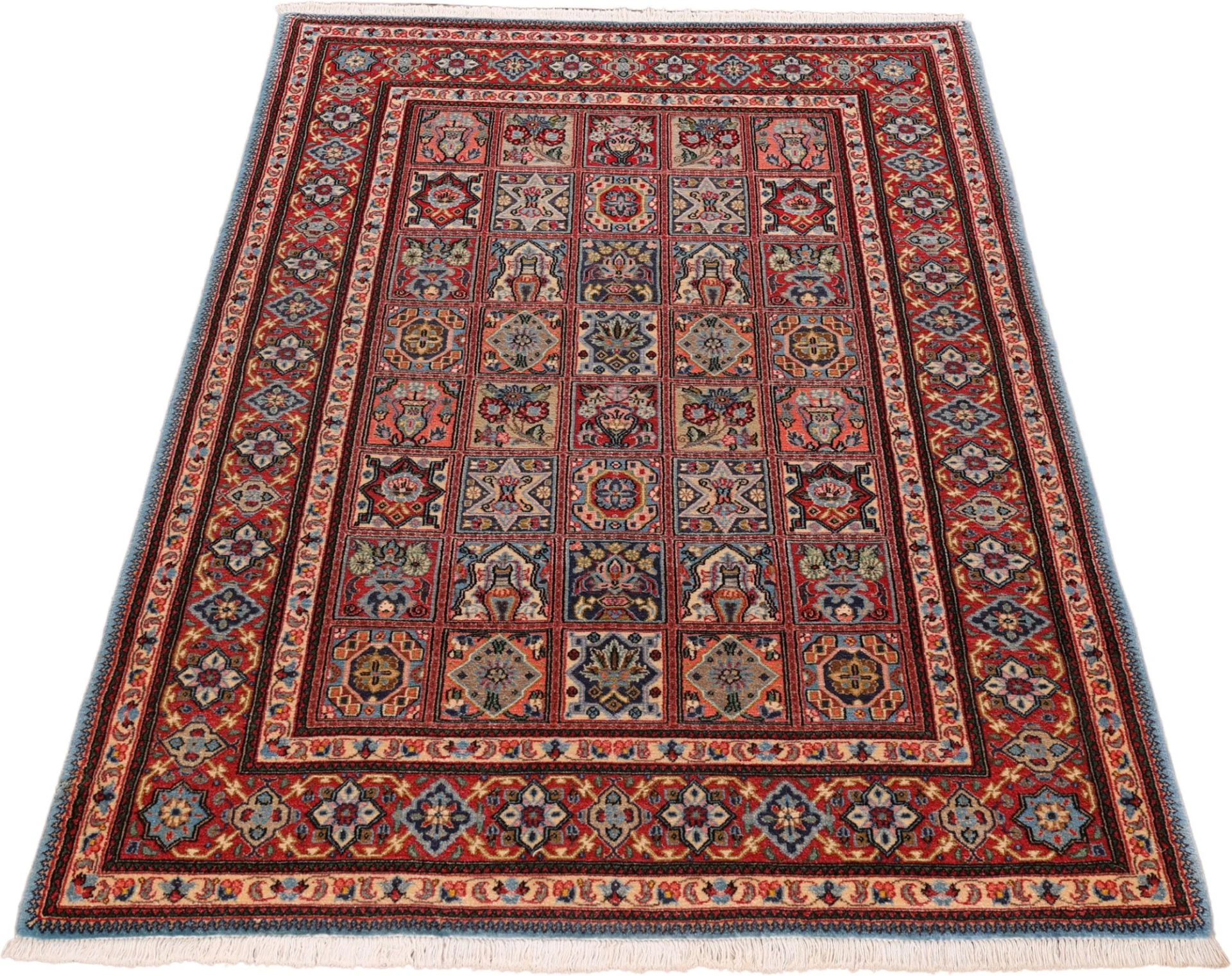 Alternative view of Wool Qom Persian Rug 118 × 185 cm, hand-knotted