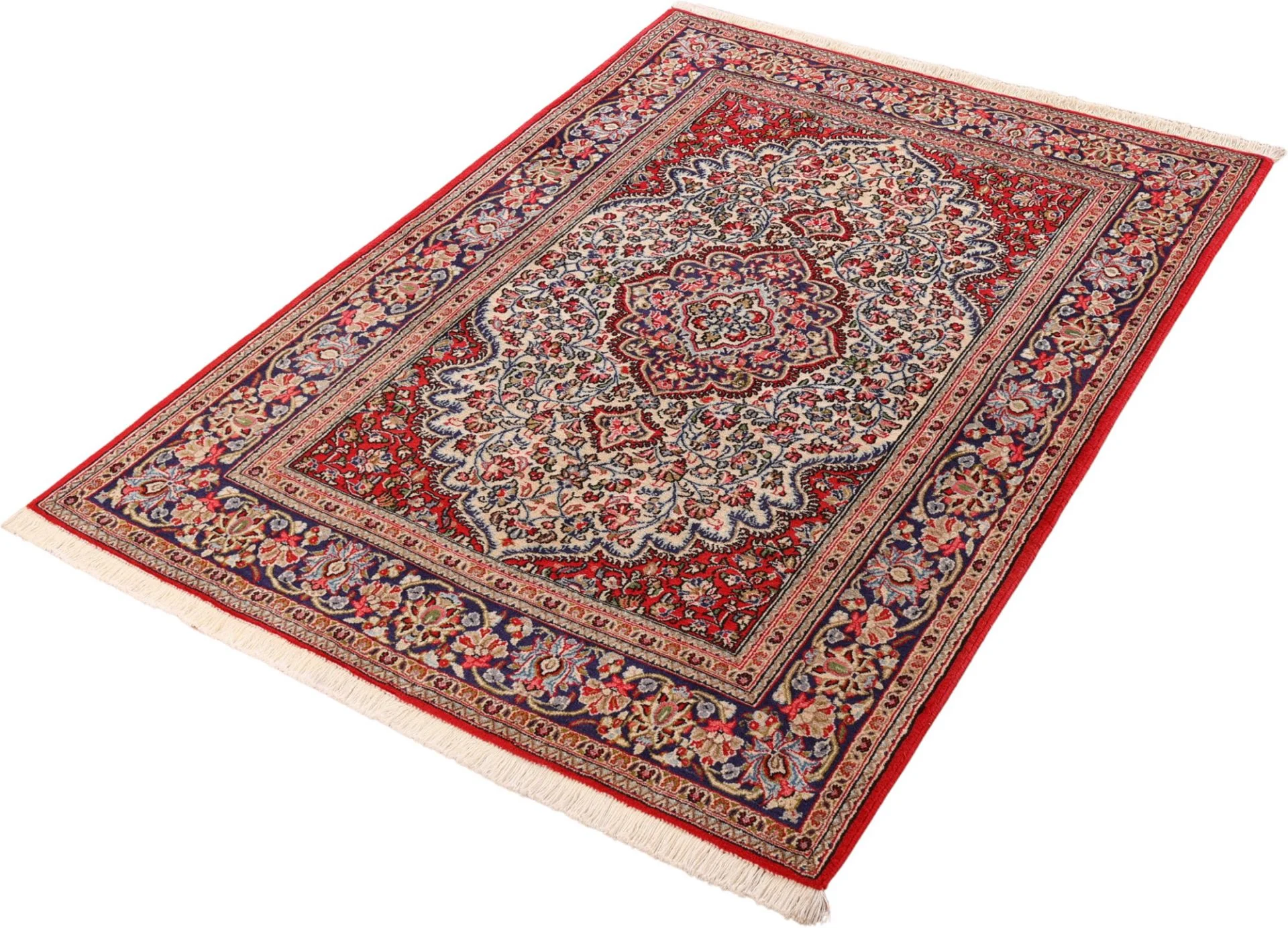Wool Qom Persian Rug 121 × 175 cm, hand-knotted - Image 5