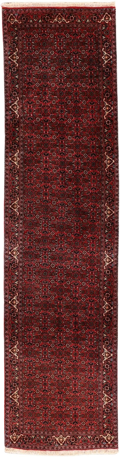 Bijar Persian Rug 93 × 304 cm in Wool, hand-knotted