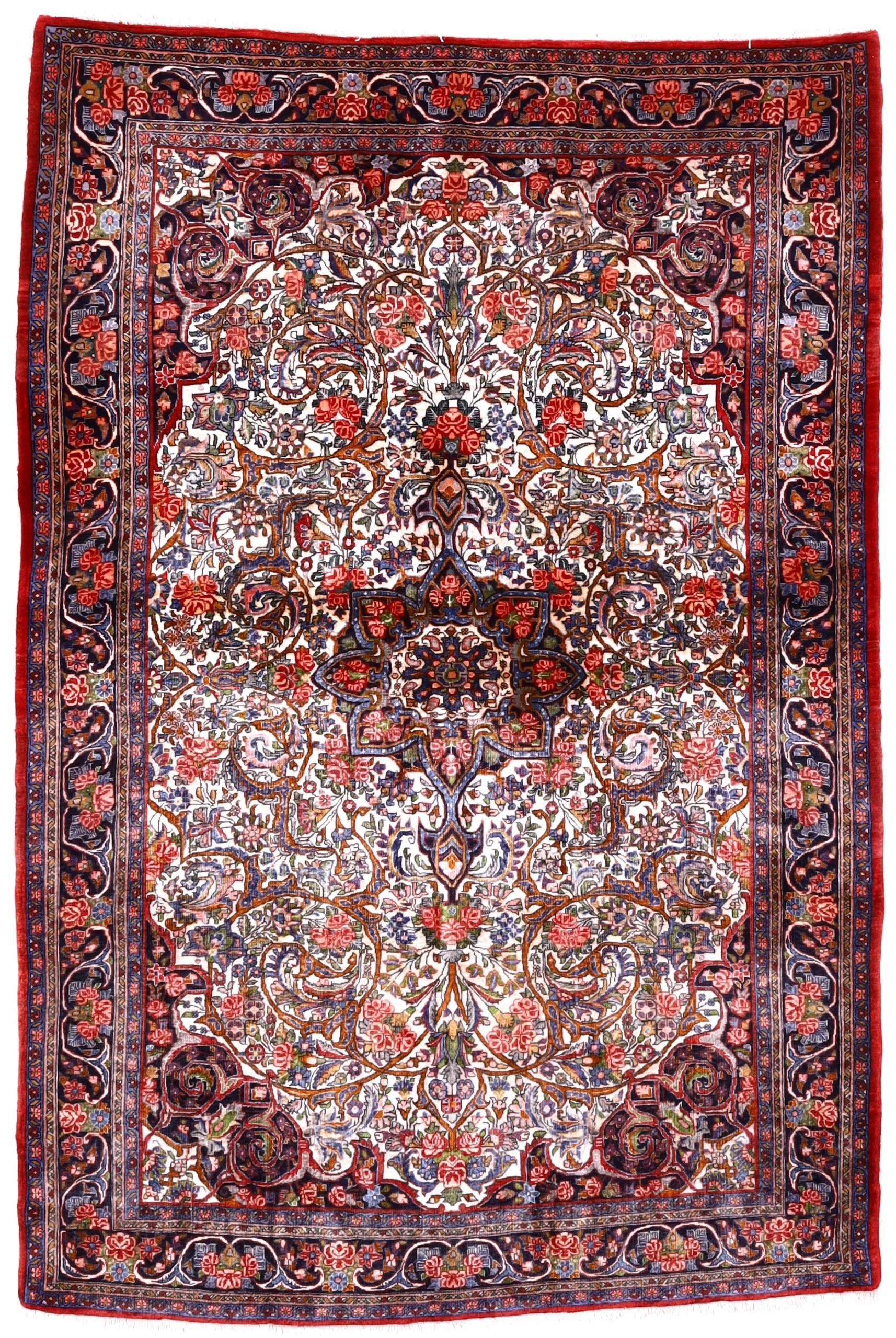 Bijar Persian Rug 217 × 146 cm in Wool, hand-knotted