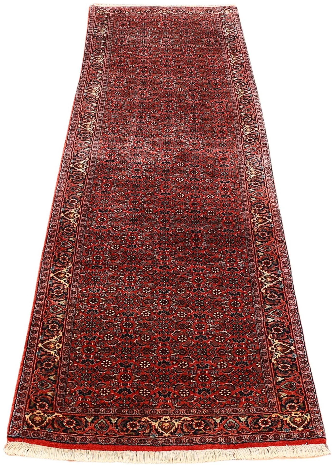 Alternative view of Bijar Persian Rug 93 × 304 cm in Wool, hand-knotted