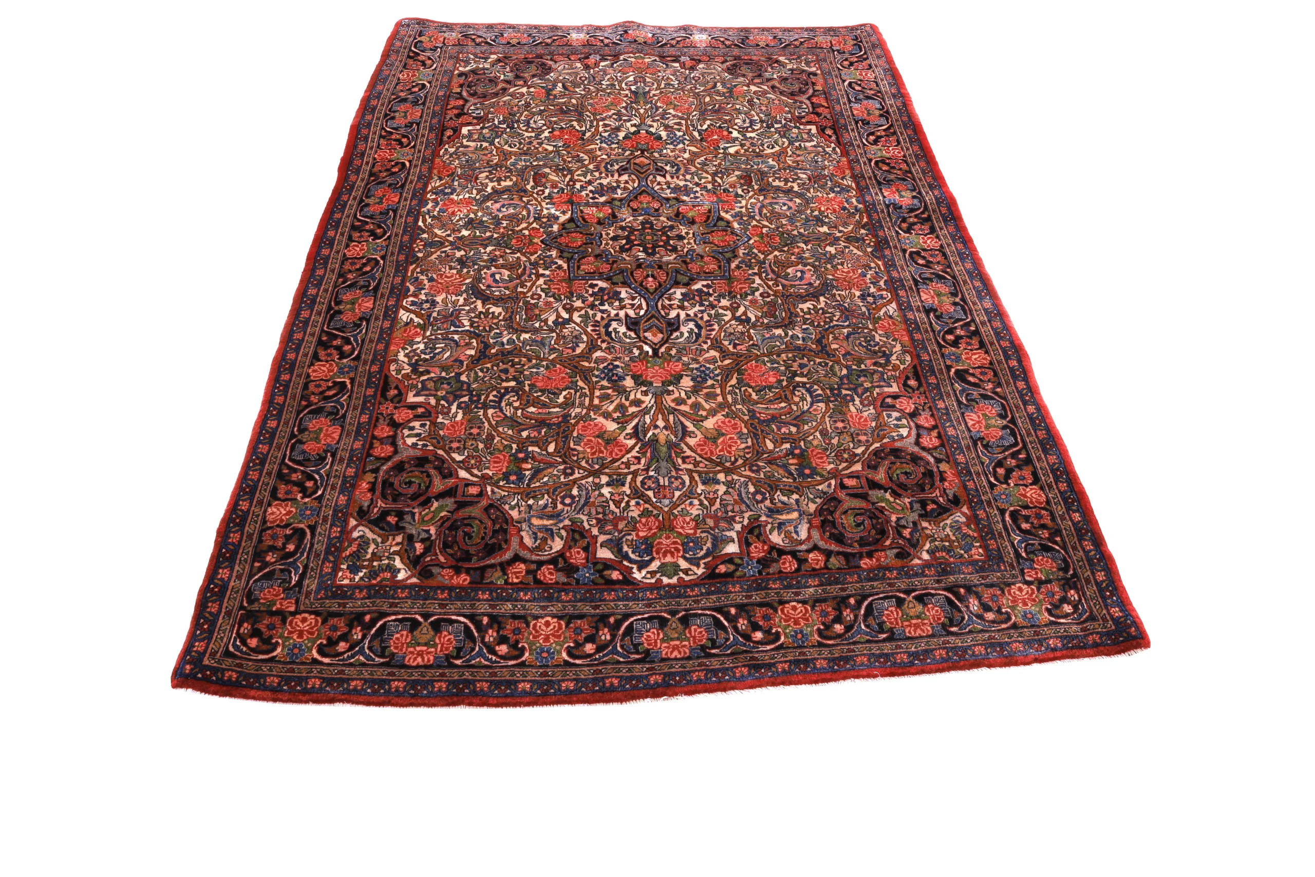 Alternative view of Bijar Persian Rug 217 × 146 cm in Wool, hand-knotted