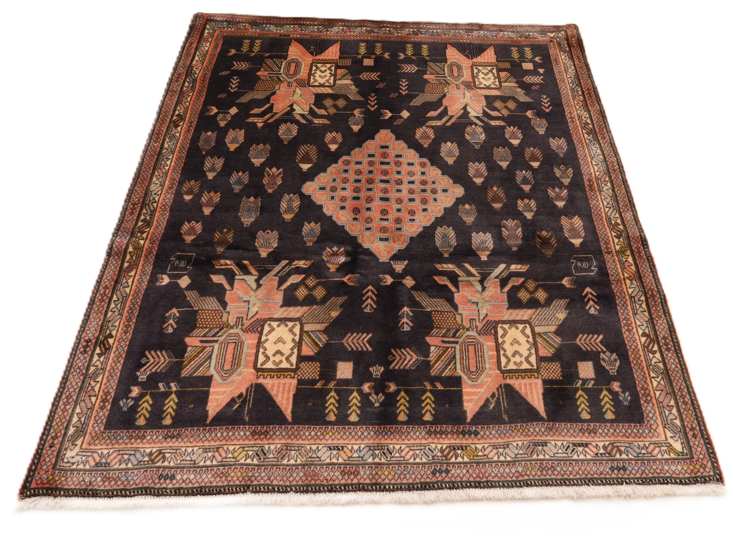 Wool Persian Rug 166 × 128 cm, hand-knotted - Image 3