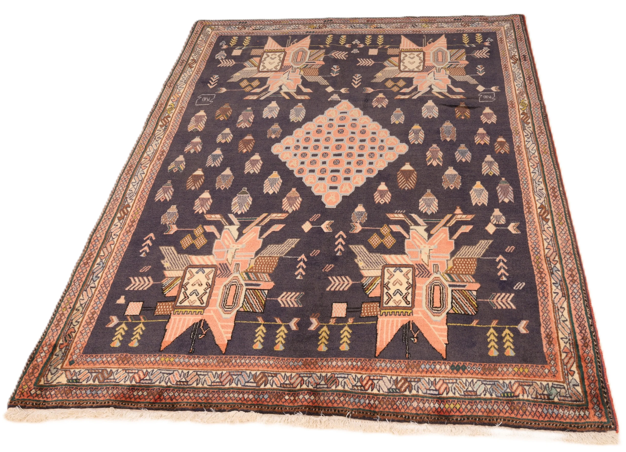 Wool Persian Rug 166 × 128 cm, hand-knotted - Image 5
