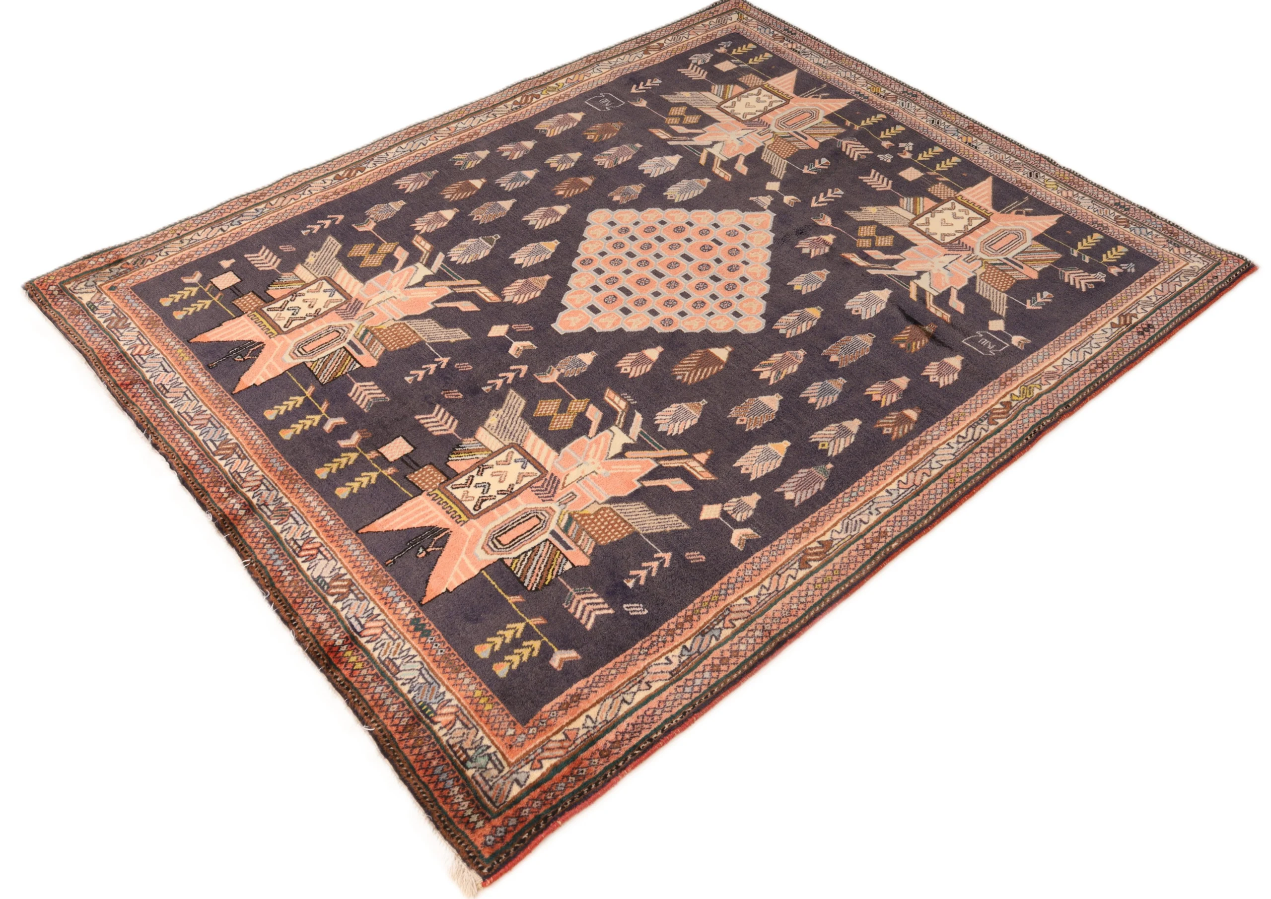 Wool Persian Rug 166 × 128 cm, hand-knotted - Image 7