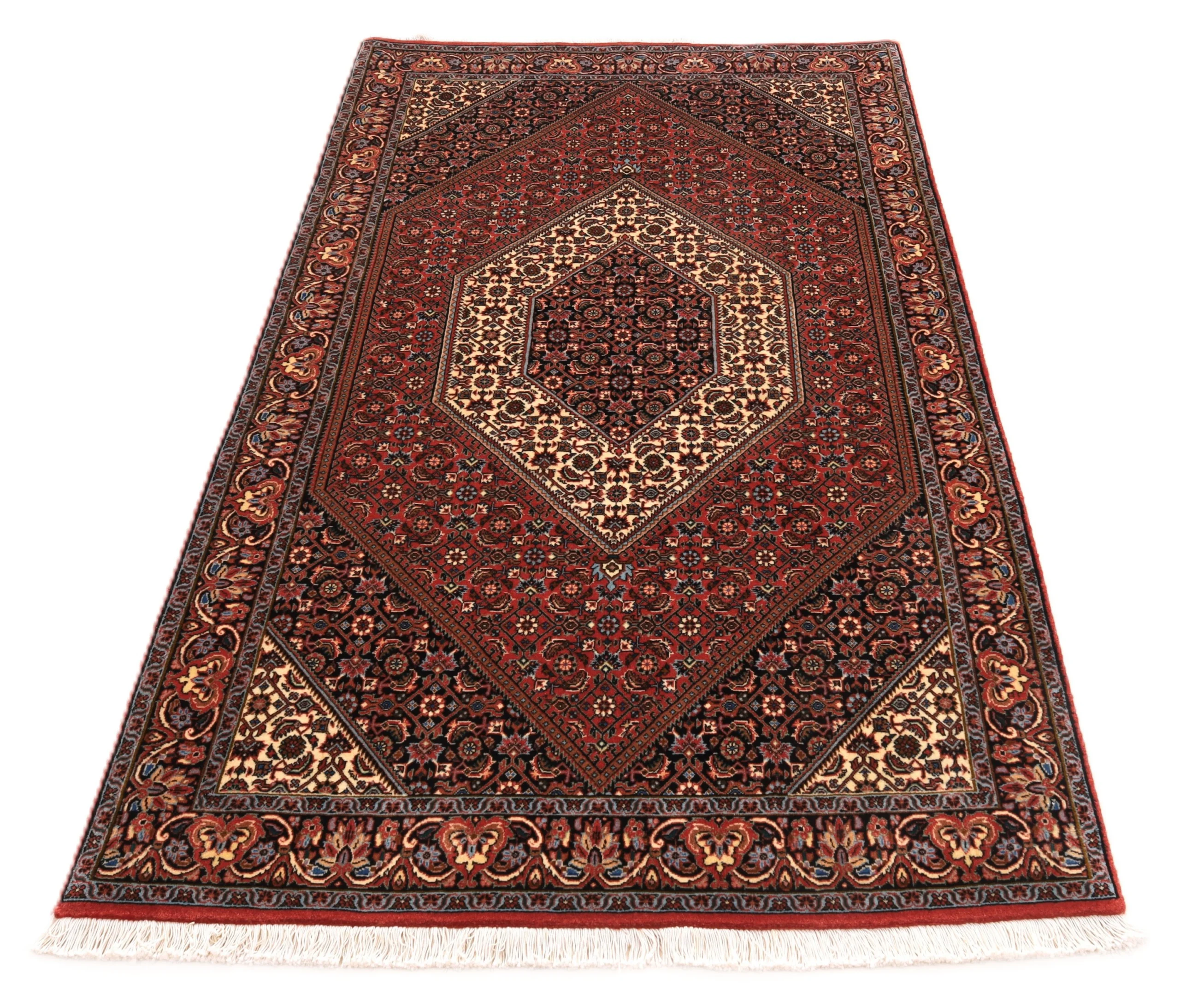 Hand-Knotted Bijar Persian Rug, 185 × 109 cm, Wool - Image 12