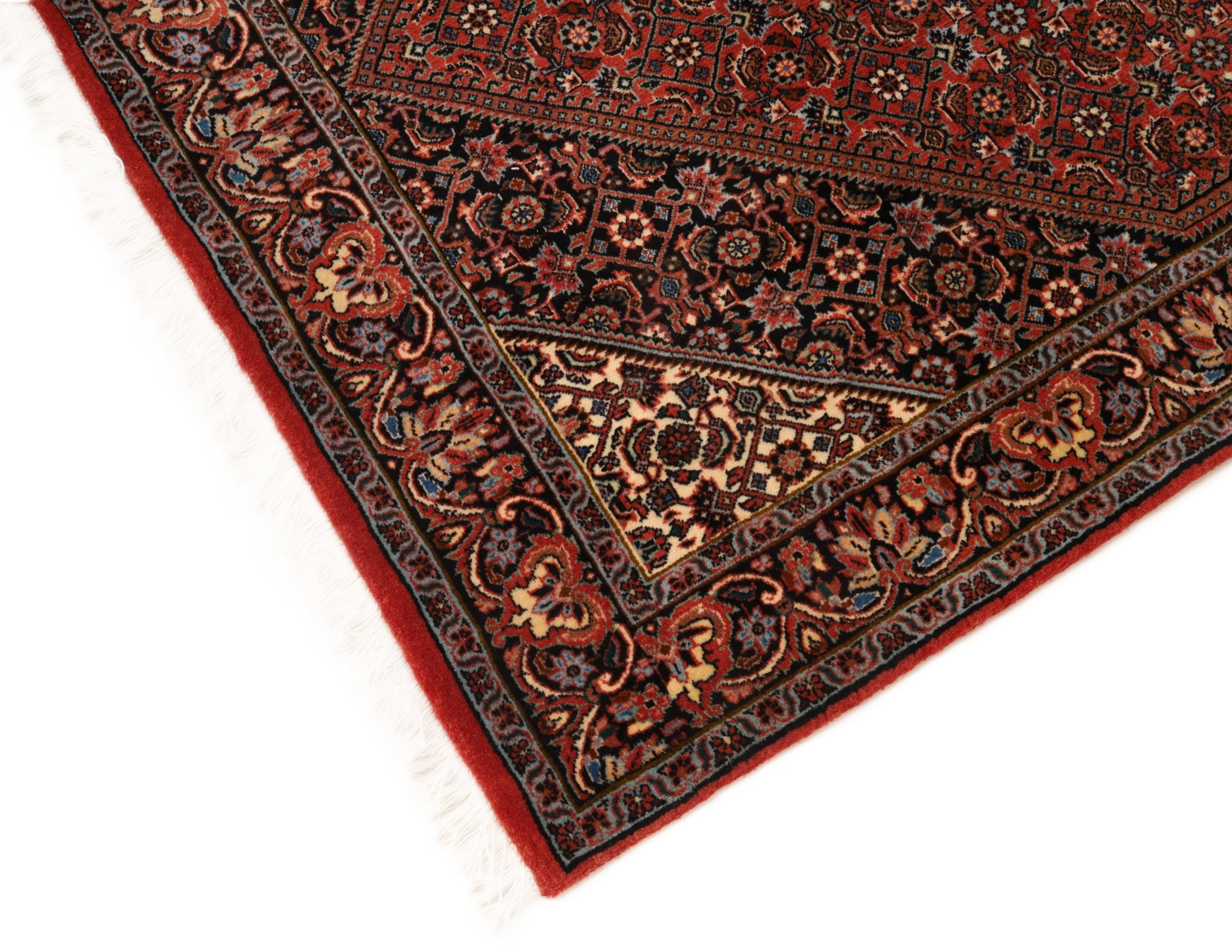Hand-Knotted Bijar Persian Rug, 185 × 109 cm, Wool - Image 13