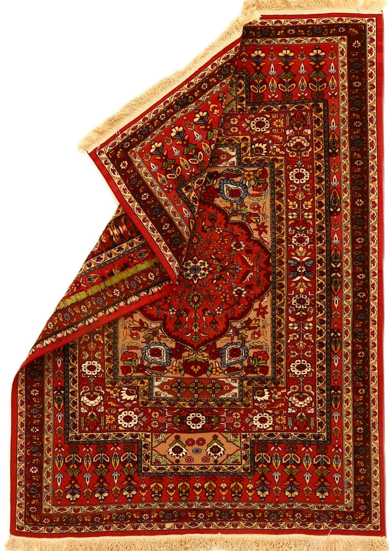 Alternative view of Wool Persian Rug 183 × 130 cm, hand-knotted