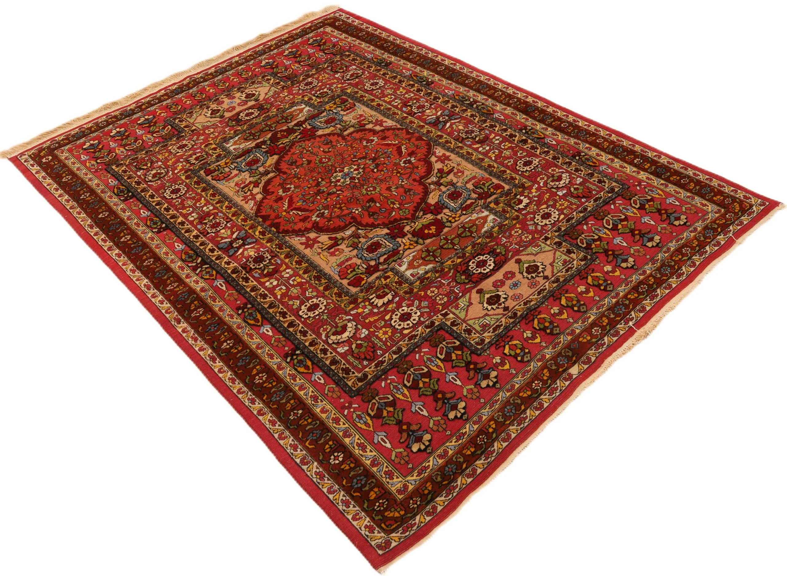 Wool Persian Rug 183 × 130 cm, hand-knotted - Image 3
