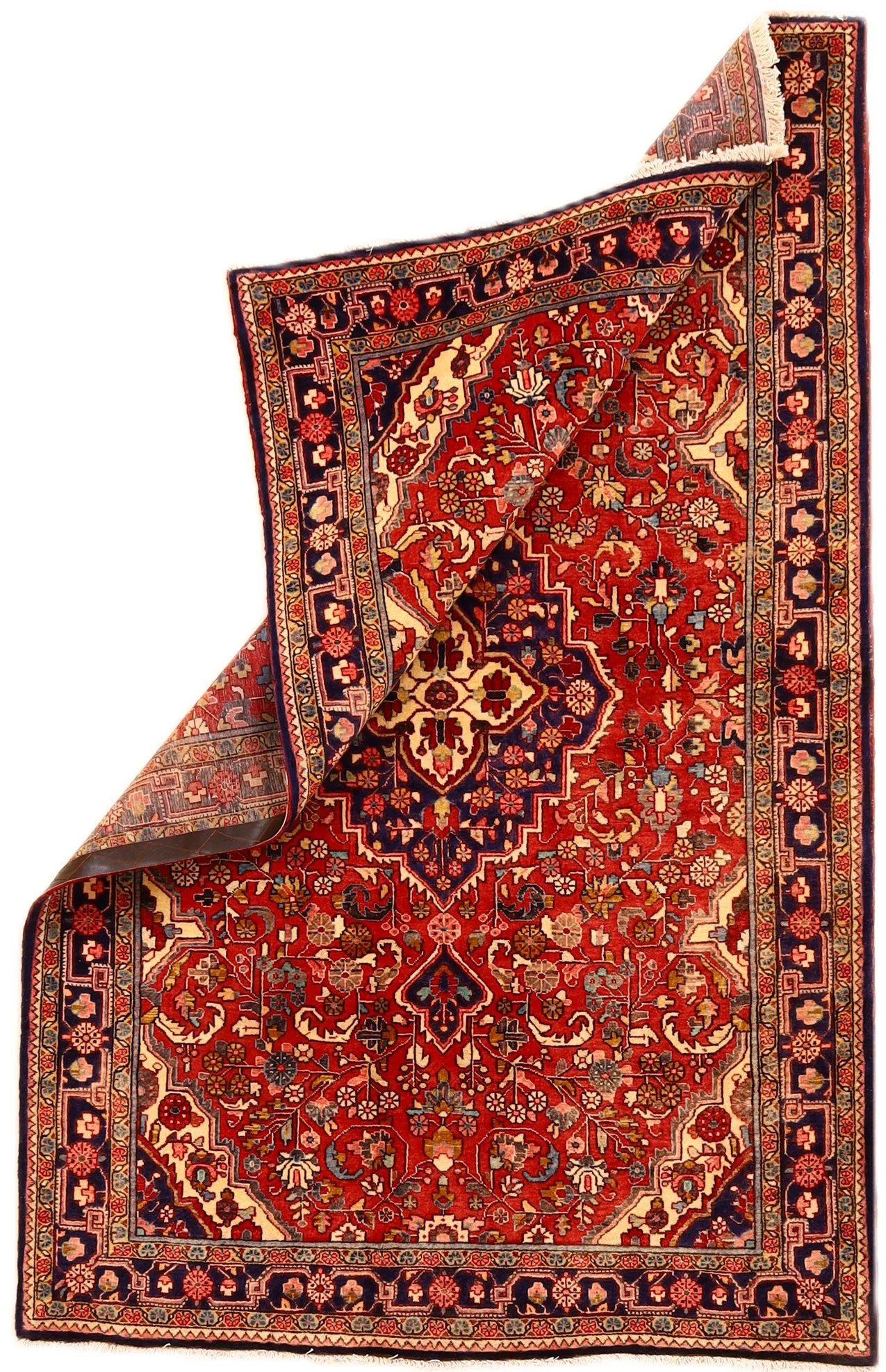 Alternative view of Malayer Persian Rug 208 × 133 cm in Wool, hand-knotted