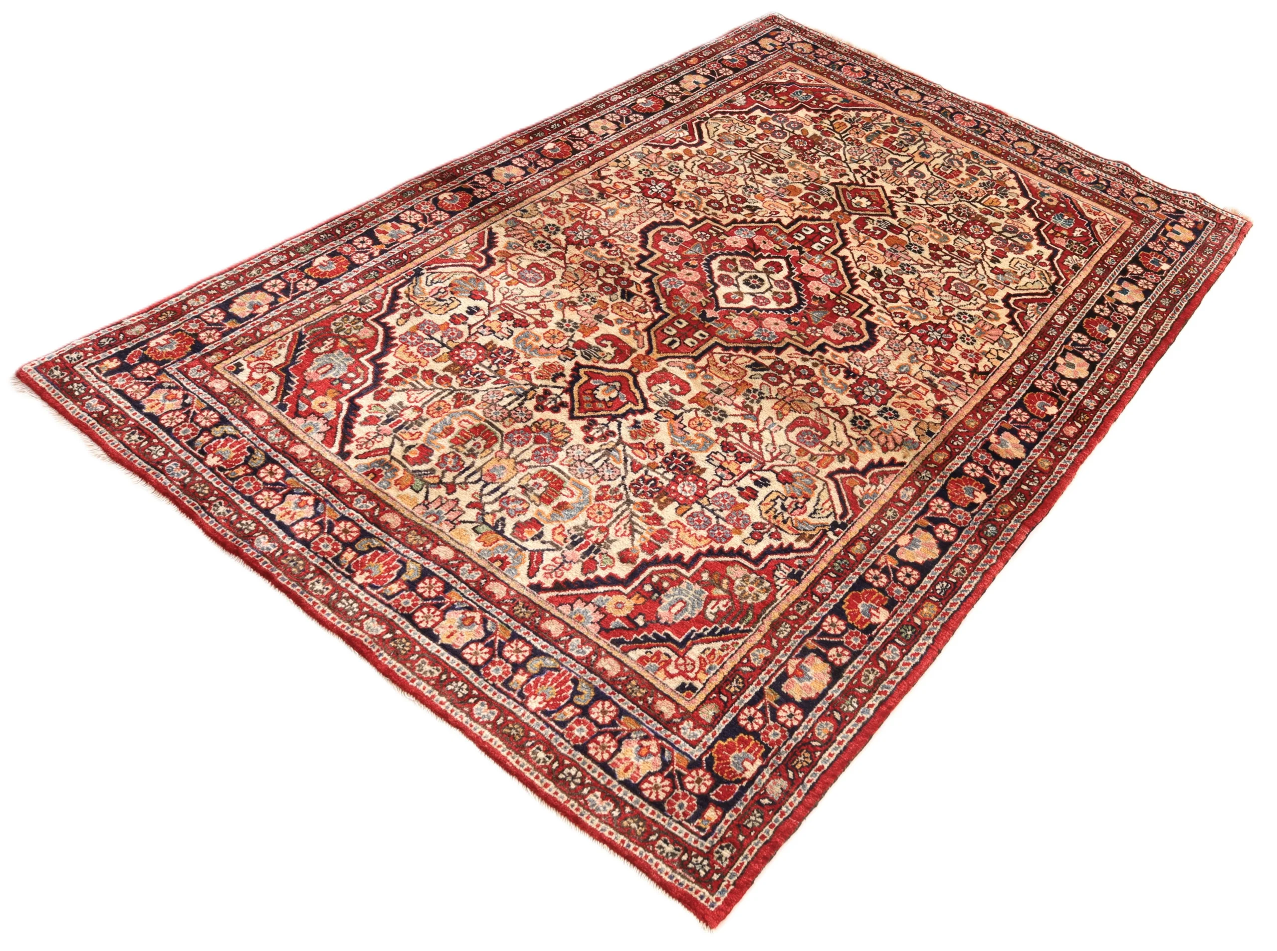 Wool Malayer Persian Rug 200 × 131 cm, hand-knotted - Image 3