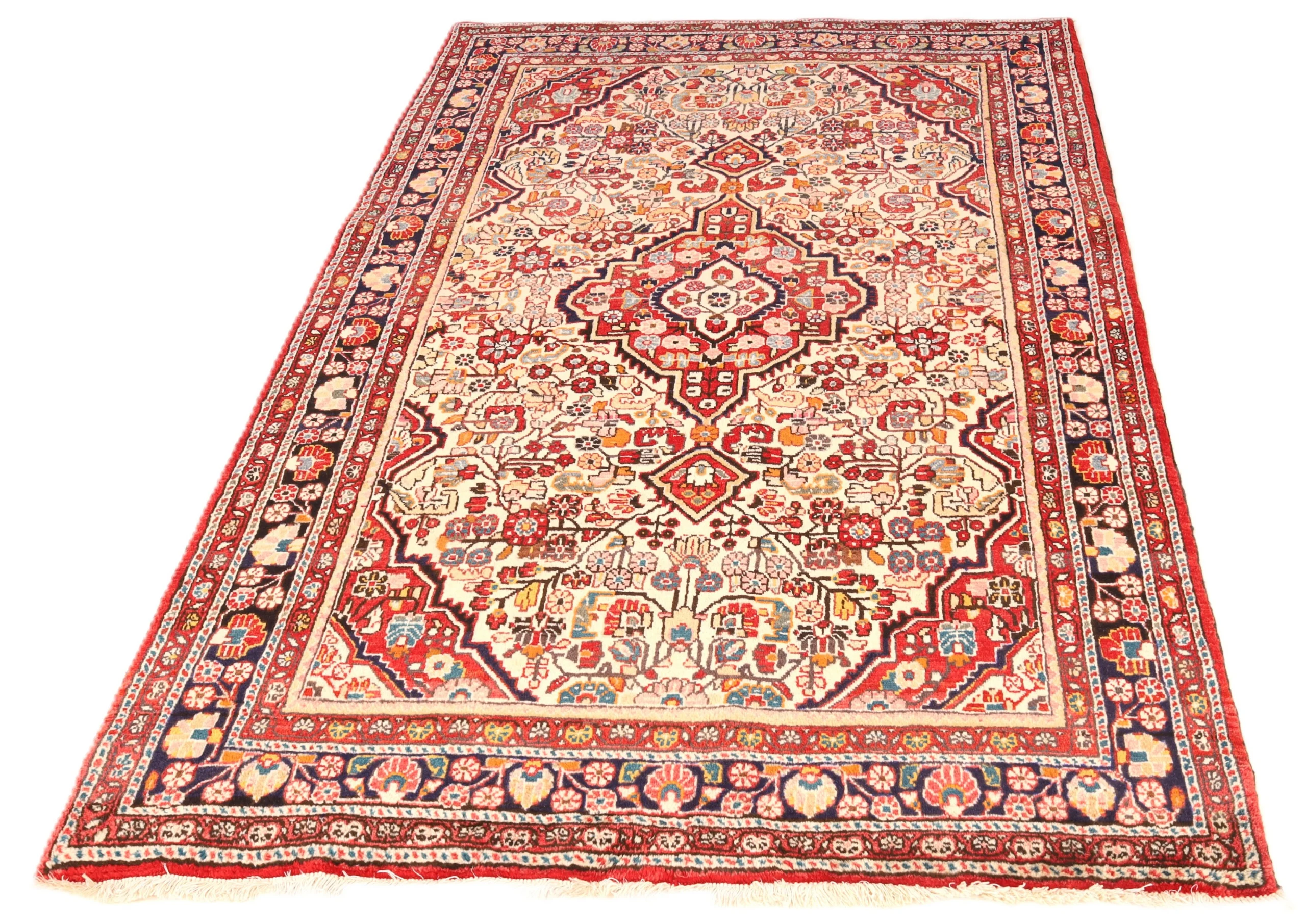 Wool Malayer Persian Rug 200 × 131 cm, hand-knotted - Image 5
