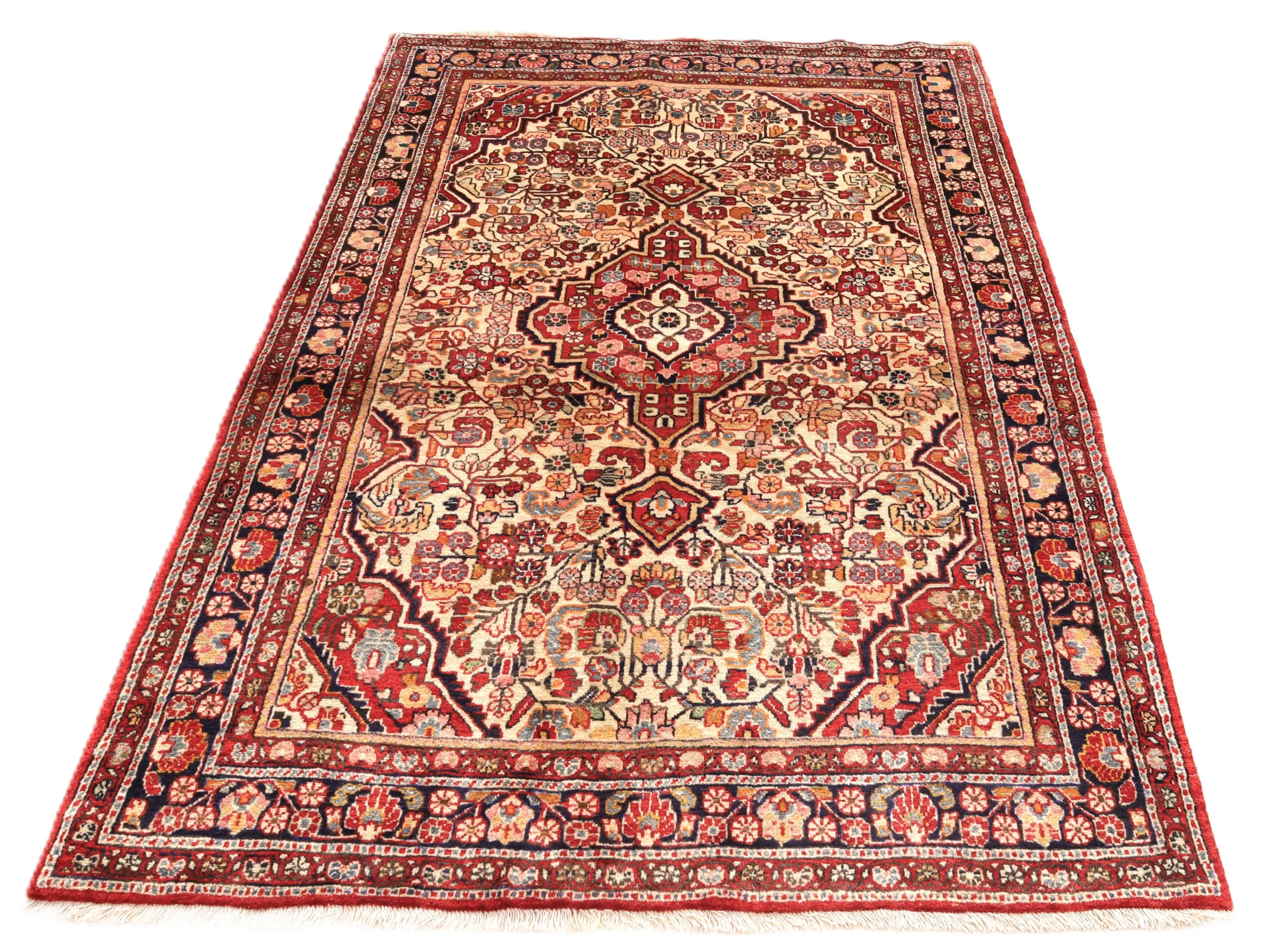 Wool Malayer Persian Rug 200 × 131 cm, hand-knotted - Image 7