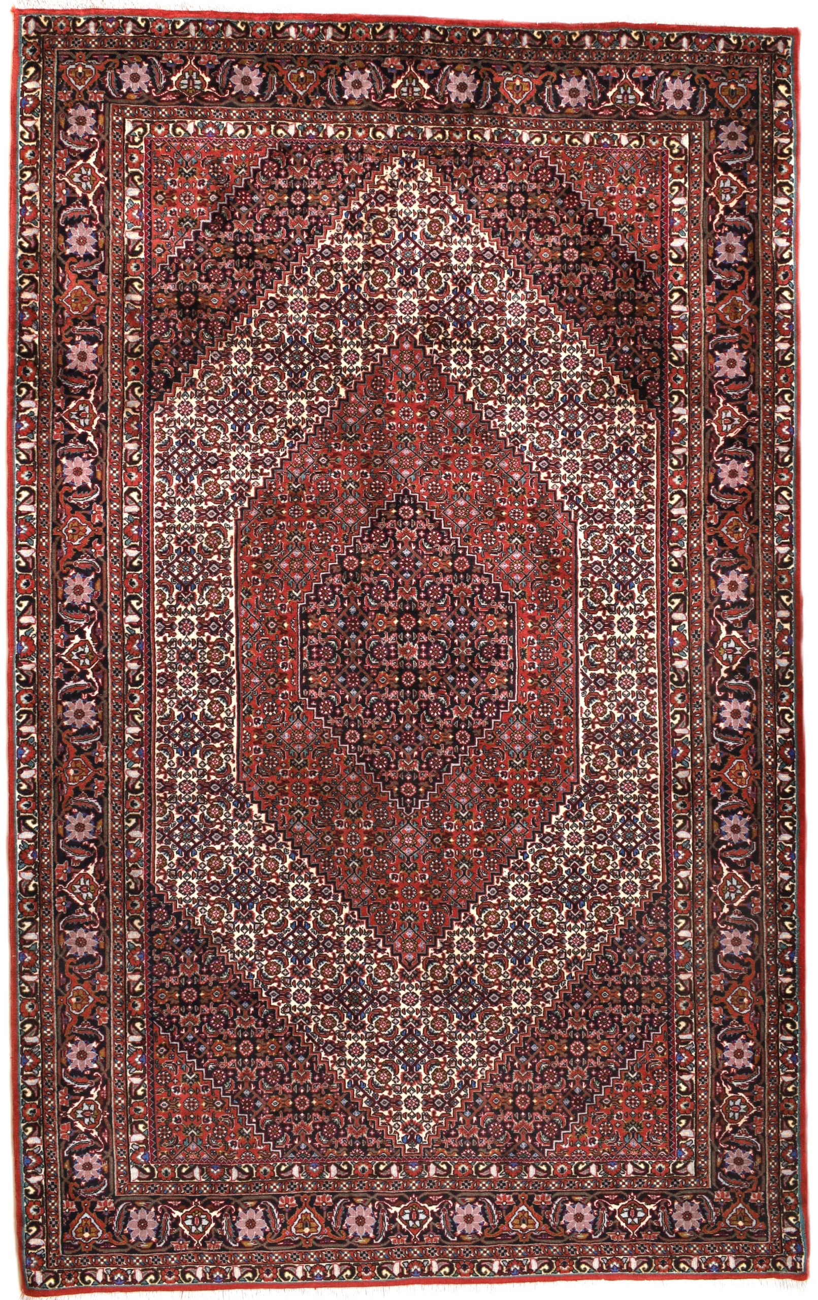 Wool Bijar Persian Rug 230 × 140 cm, hand-knotted